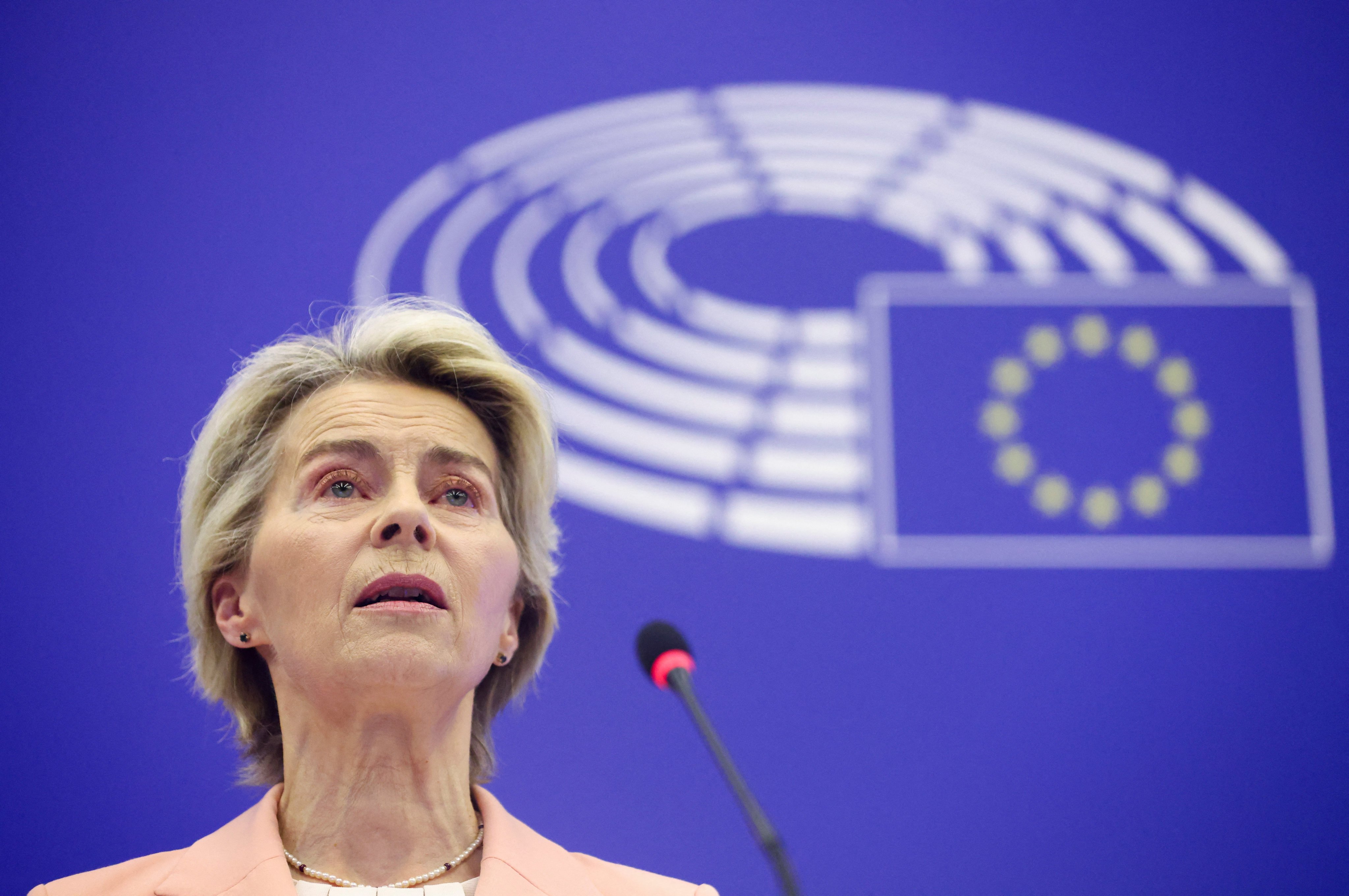 Ursula von der Leyen’s new EU team features six women in top roles, pushing for gender parity despite resistance from member states. 
Photo: Reuters