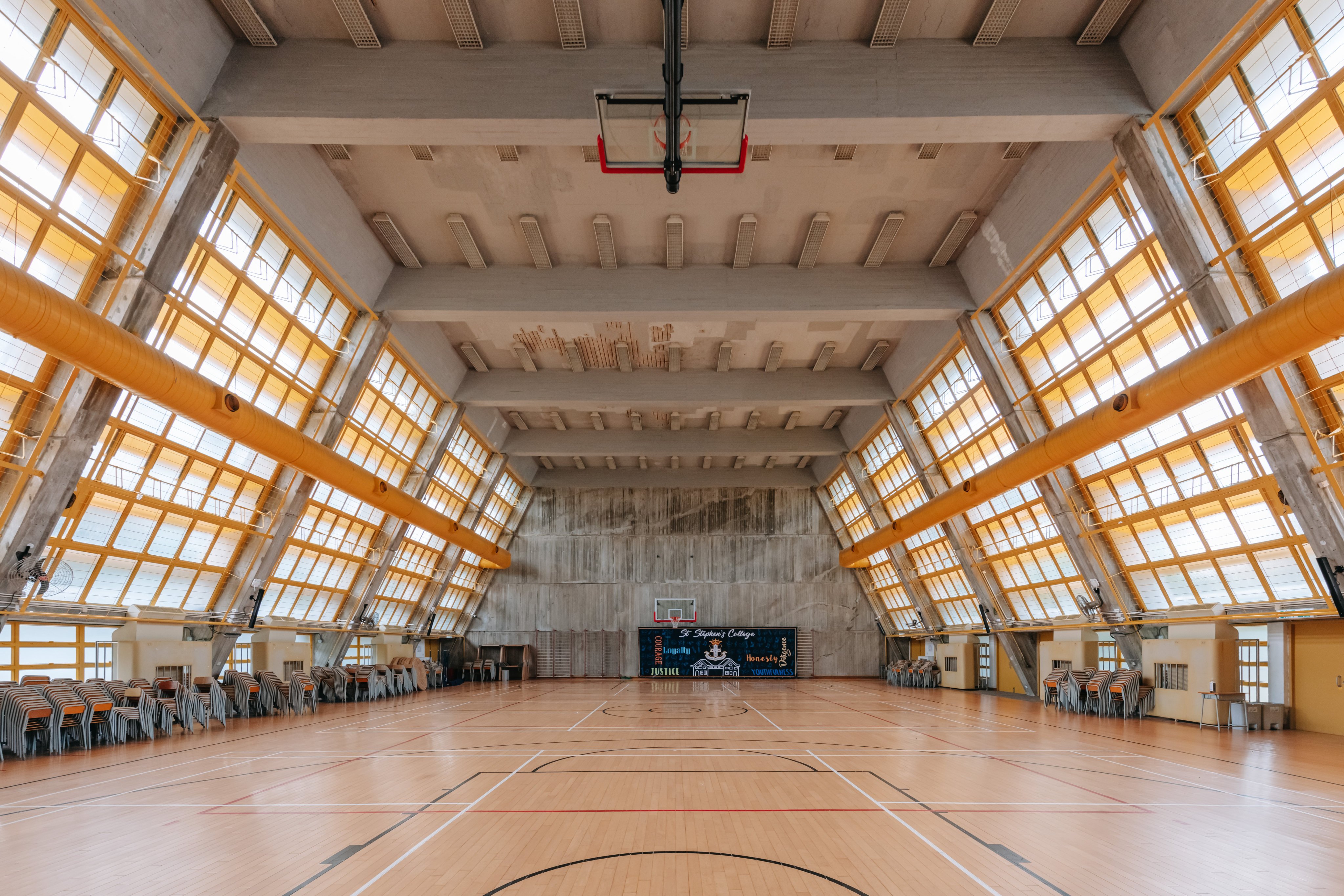 At St Stephen’s College in Stanley, Hong Kong, visitors can tour the first SOS-certified Brutalist buildings in Hong Kong. Photo: courtesy of Kevin Mak