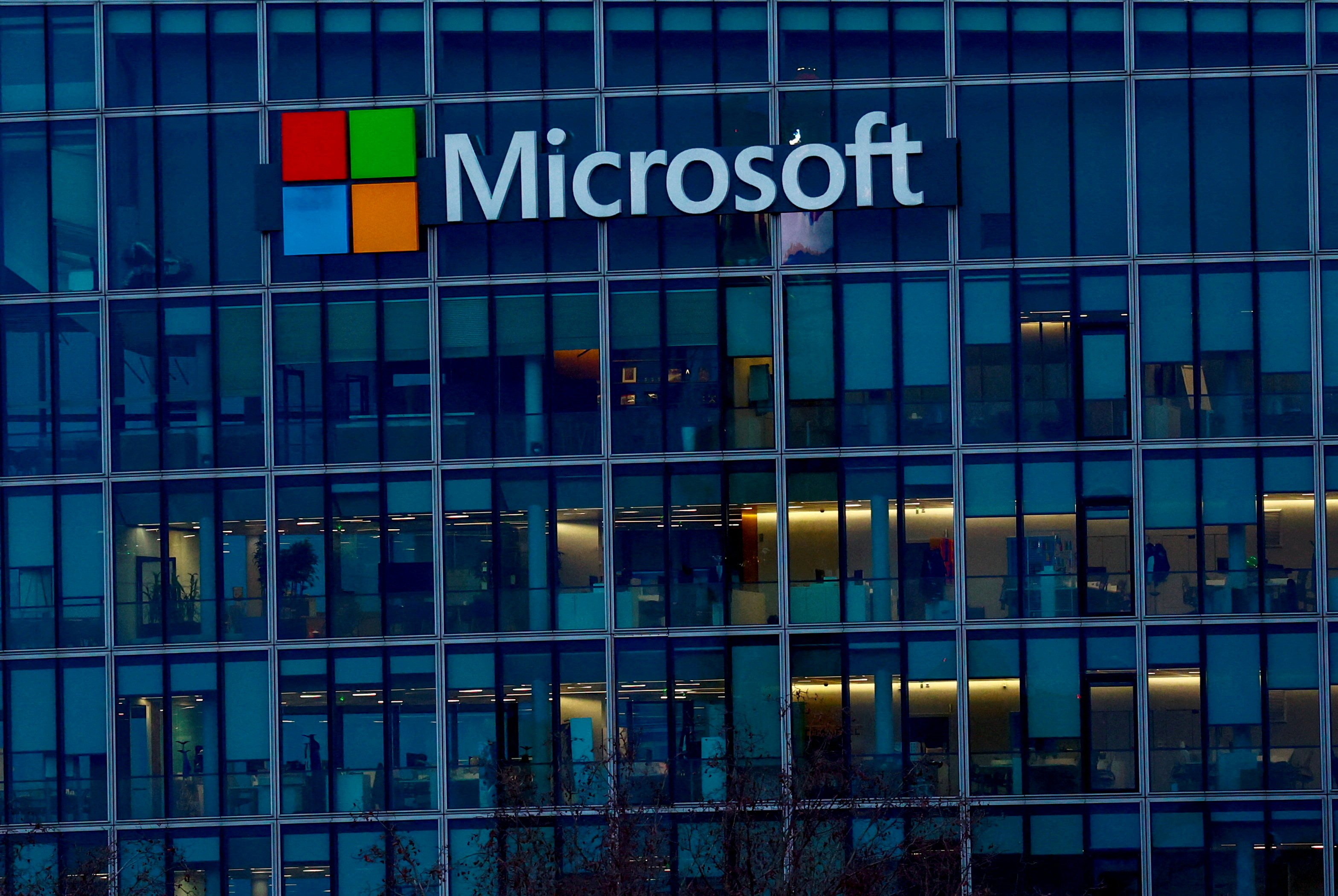 Microsoft has teamed up with BlackRock and other partners to invest in data centres and energy projects to support AI development. Photo: Reuters