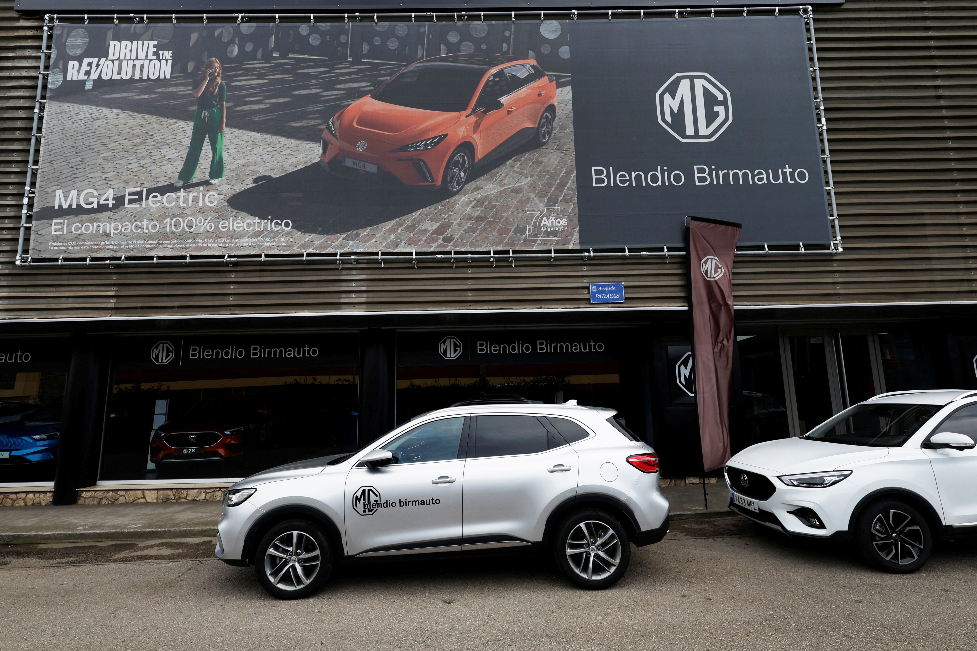 Chinese electric vehicles have become a more common sight on European streets, as their competitive prices attracted consumers before the institution of new tariffs. Photo: Reuters