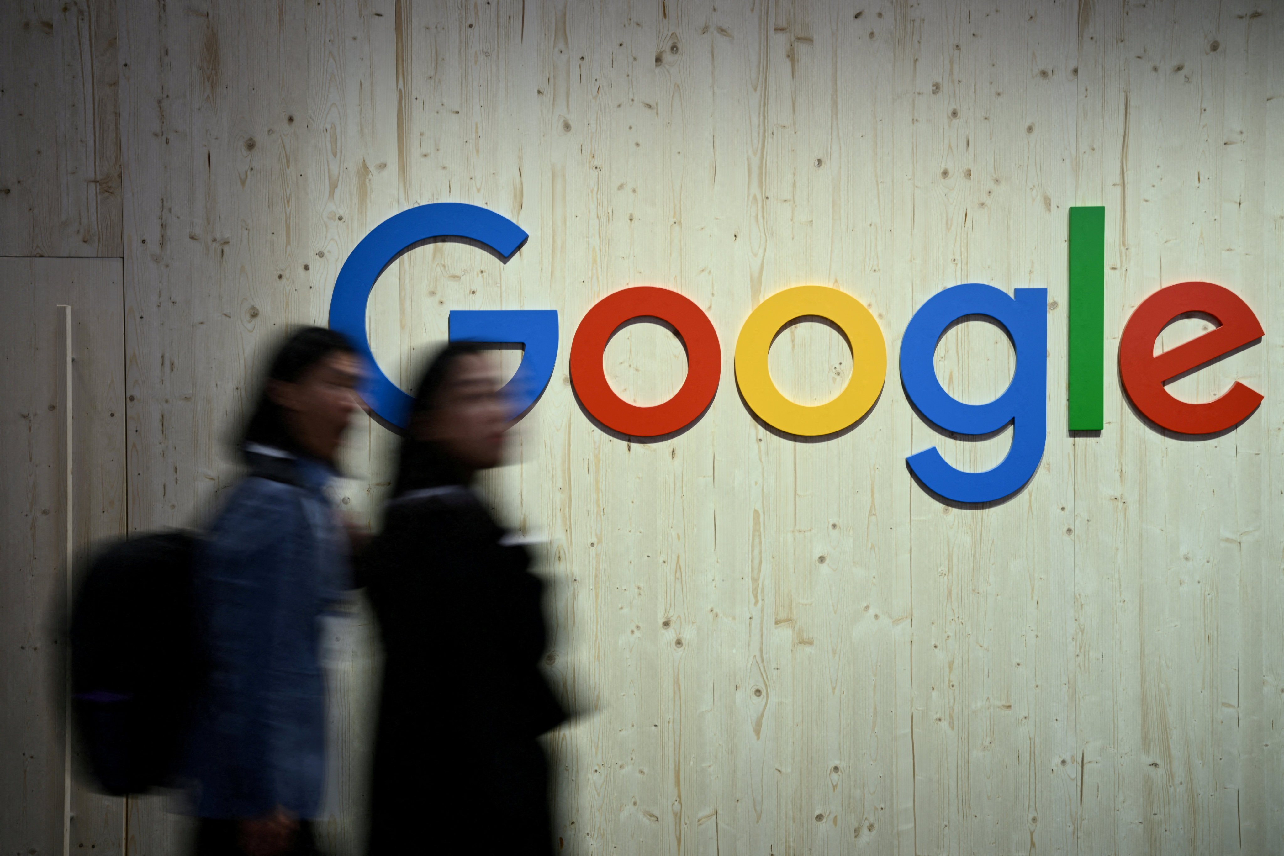 The Google logo seen during a trade fair in Hanover, Germany. Photo: Reuters