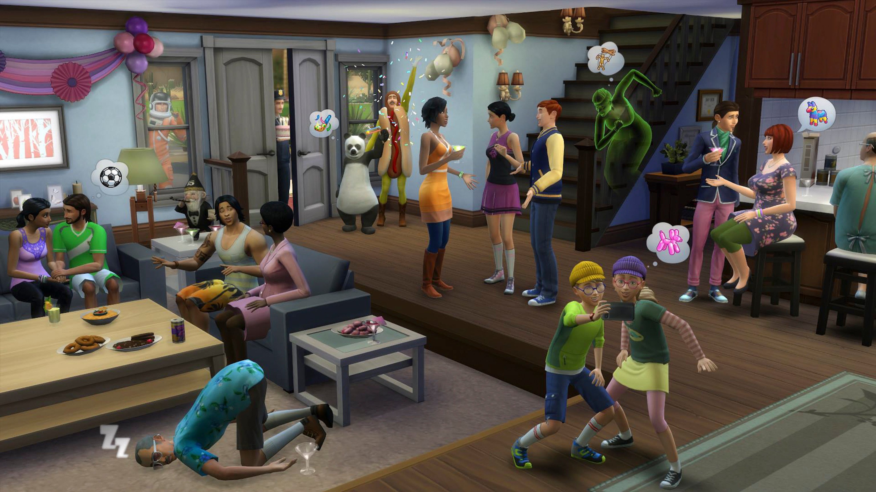 A screenshot of The Sims 4. Details on a coming film based on the video game are scarce, although Electronic Arts vice-president Kate Gorman says it will feature plenty of “Sims lore”. Photo: Handout