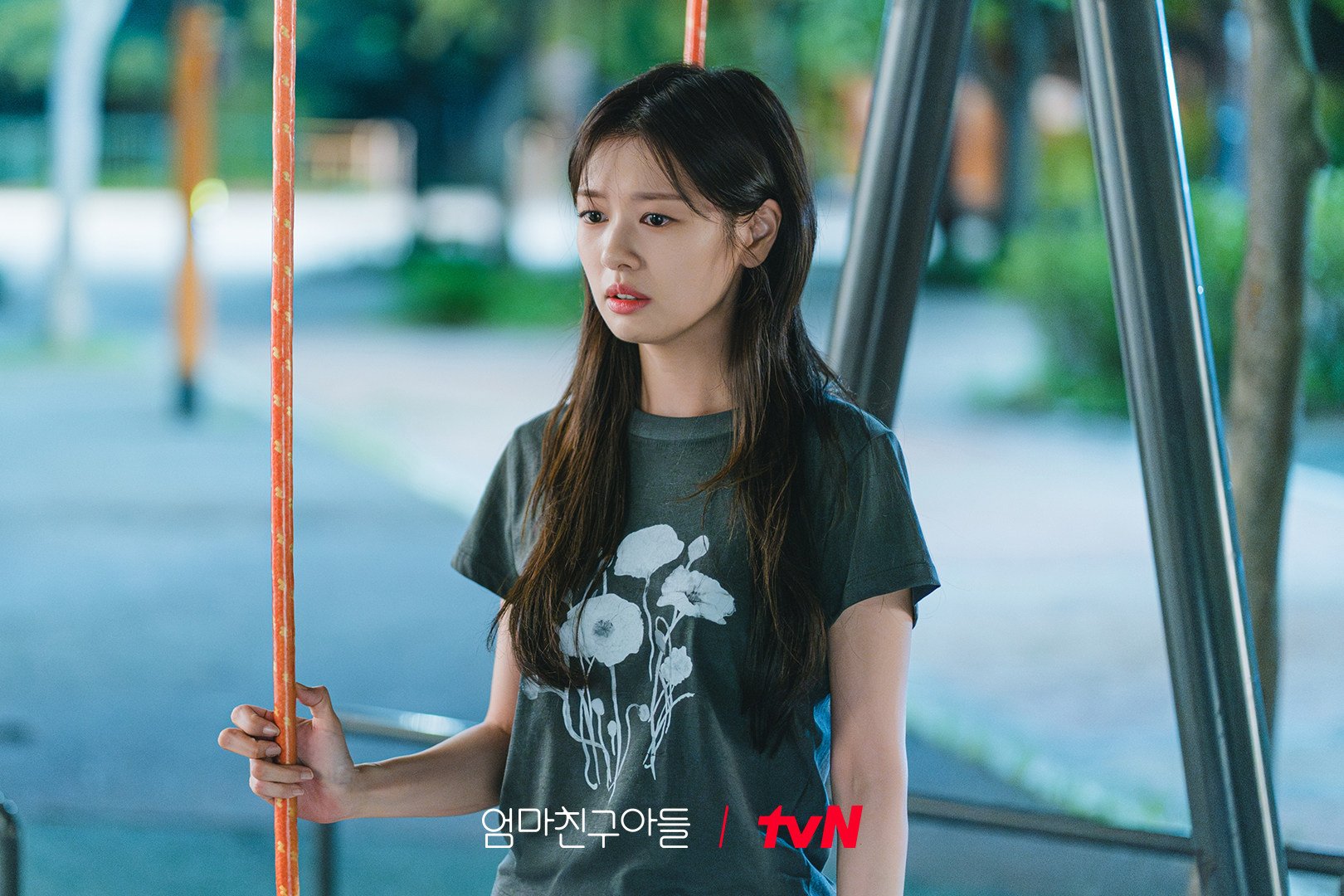 Jung So-min as Baek Seok-ryu in a still from Netflix drama Love Next Door.