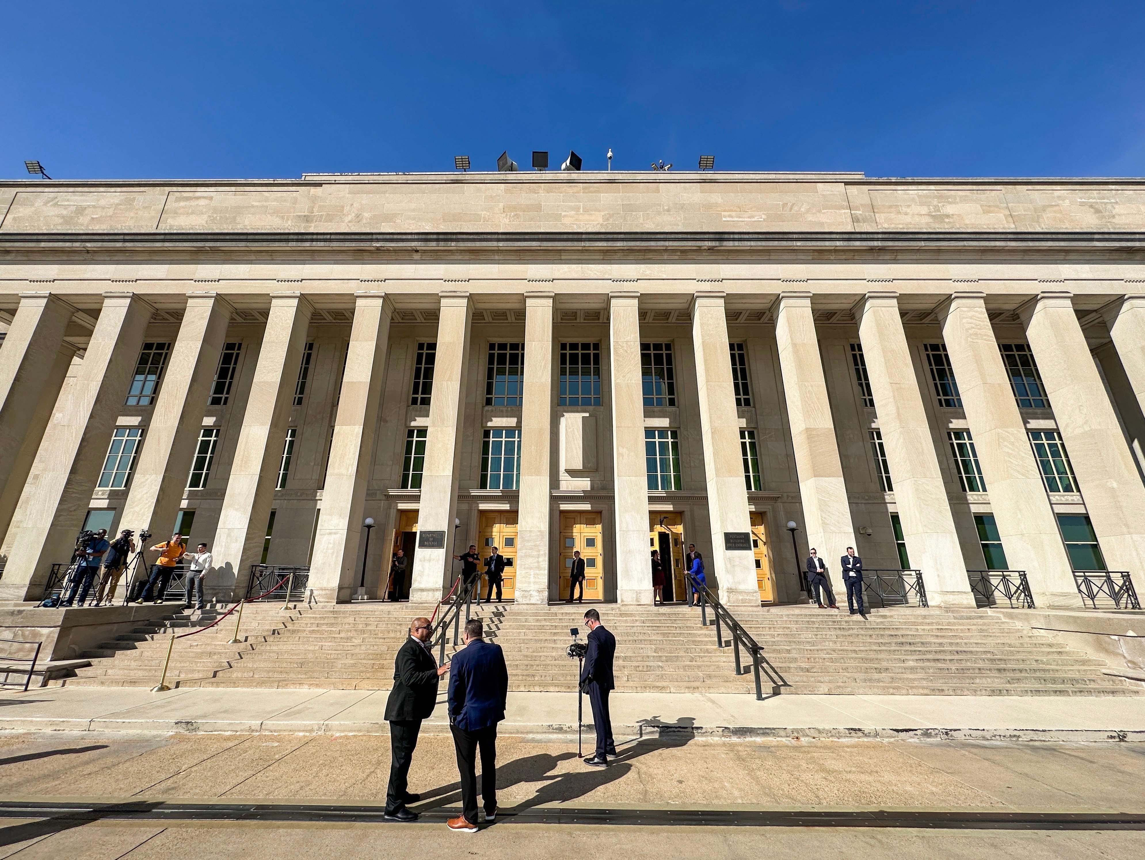 The Pentagon, headquarters for the US Department of Defence, in Arlington, Virginia, has been accused of excessive bureaucracy and outdated procurement procedures. Photo: EPA-EFE