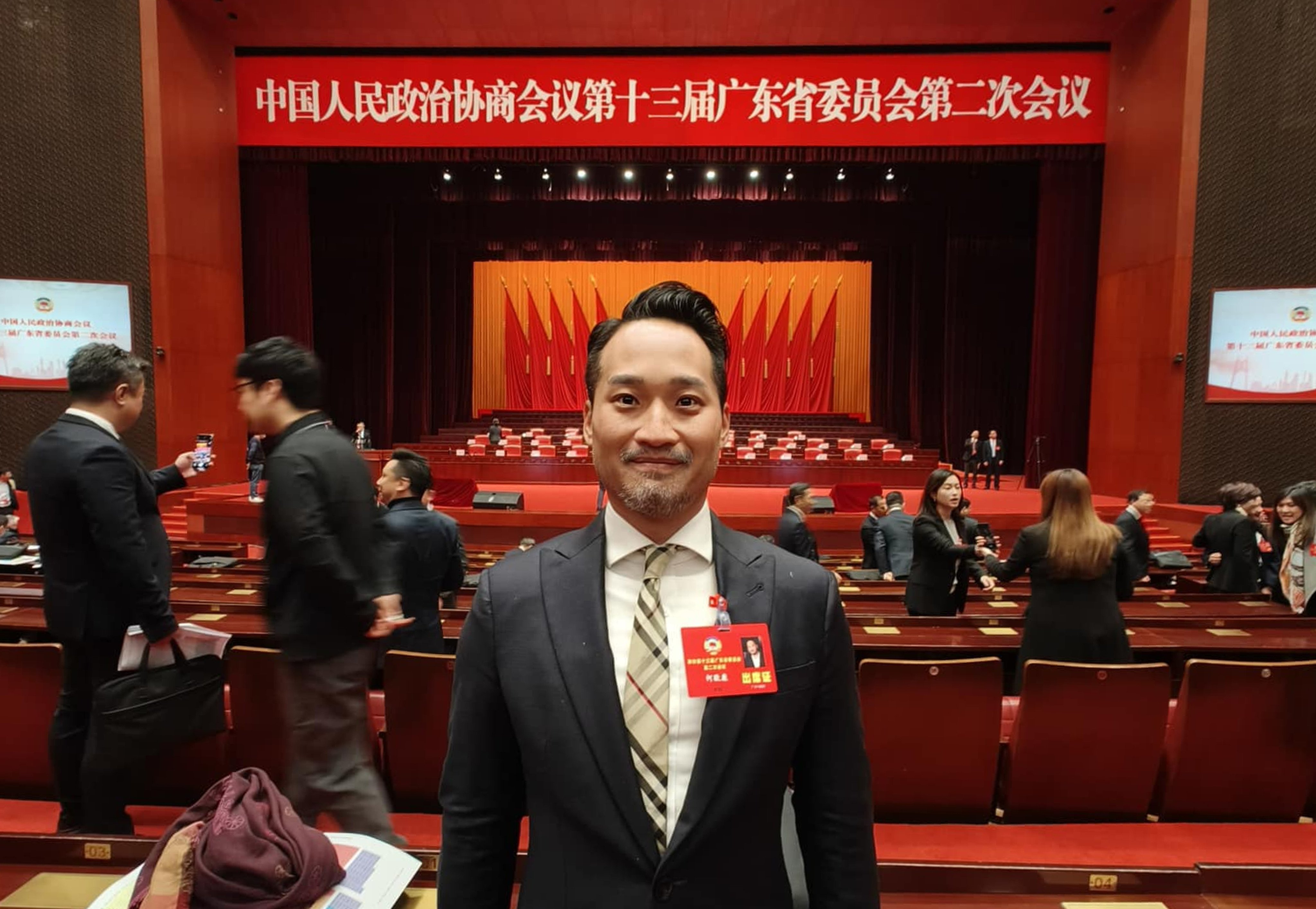 Adrian Pedro Ho King-hong, a lawmaker and a member of the New People’s Party, says the introduction of a sports arbitration mechanism was important for Hong Kong’s sports development. Photo: Facebook/Adrian Pedro Ho King-hong