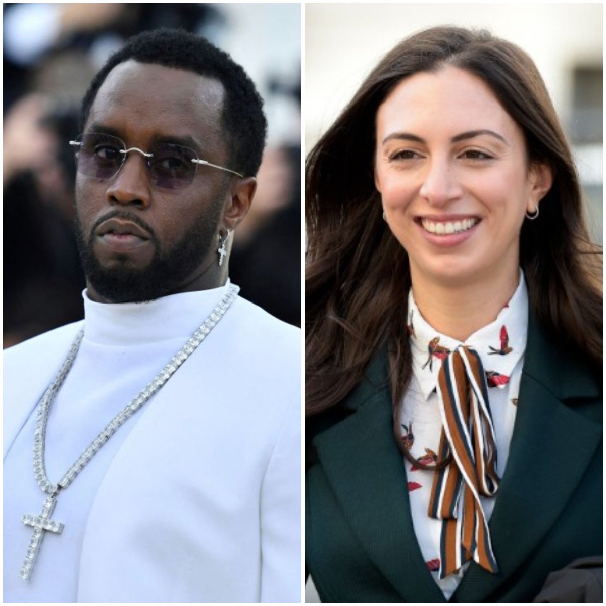 Diddy’s lawyer Teny Geragos is the daughter of another famous celebrity attorney, Mark Geragos. Photos: AFP, Teny Geragos/LinkedIn