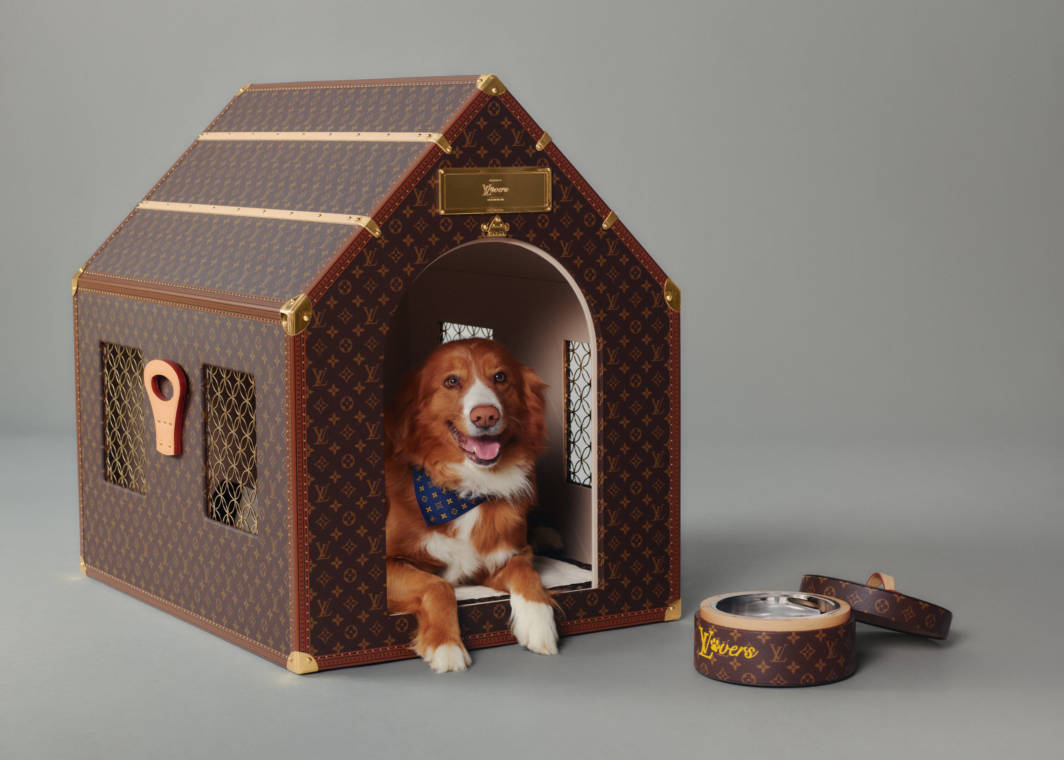 Louis Vuitton’ Dog LVers collection captures the essence of urban dog walkers’ style. Photo: Handout