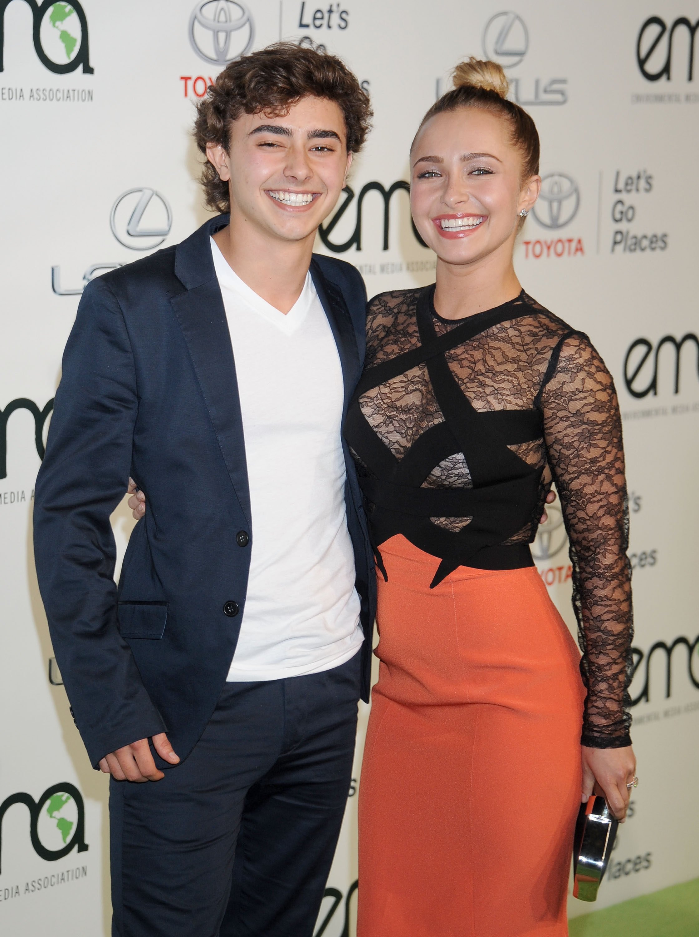 Actors Hayden Panettiere and her brother Jansen Panettiere at the 2013 Environmental Media Awards. Jansen died unexpectedly last year. Photo: WireImage