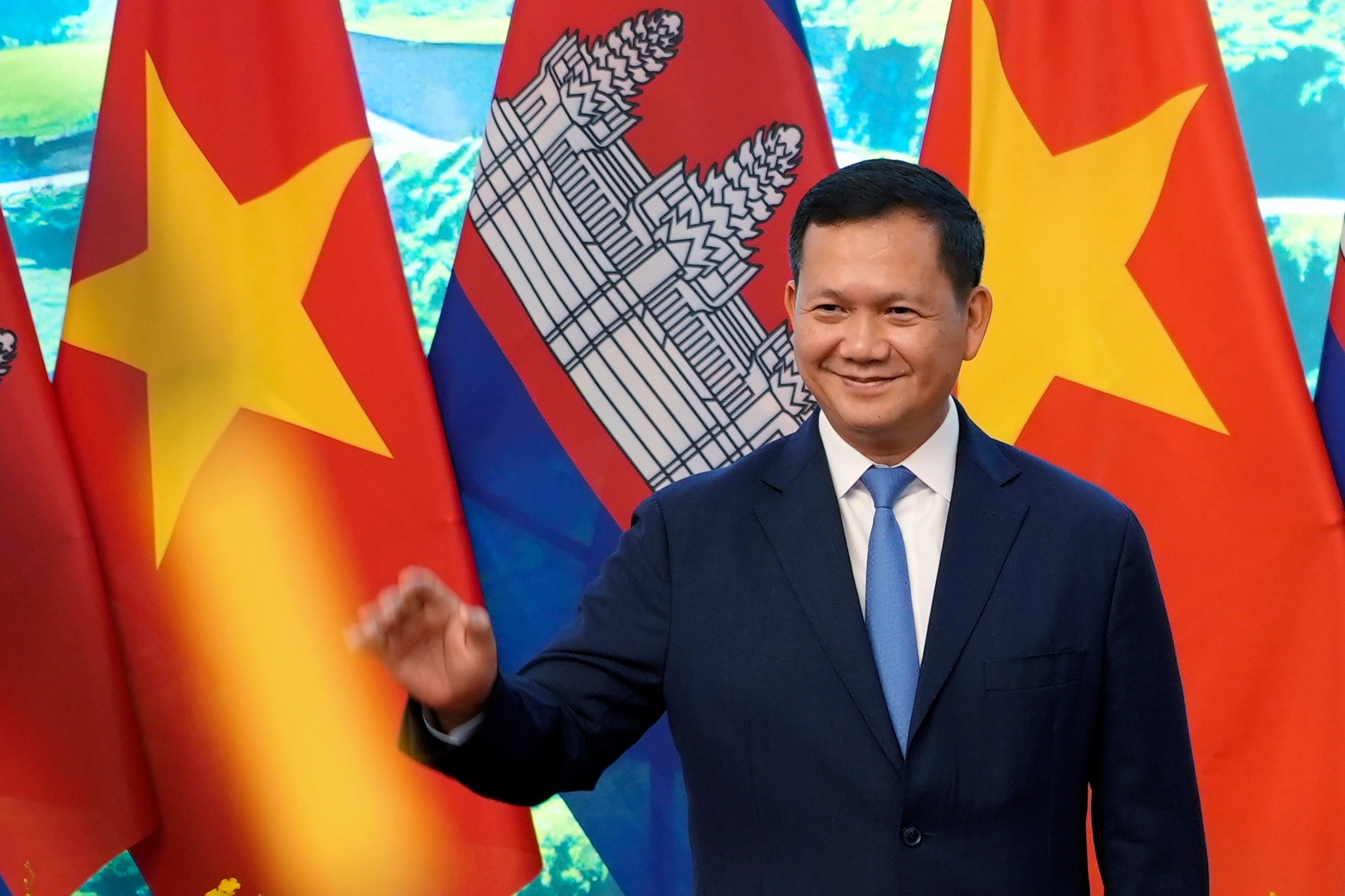 Cambodian Prime Minister Hun Manet. Photo: AP