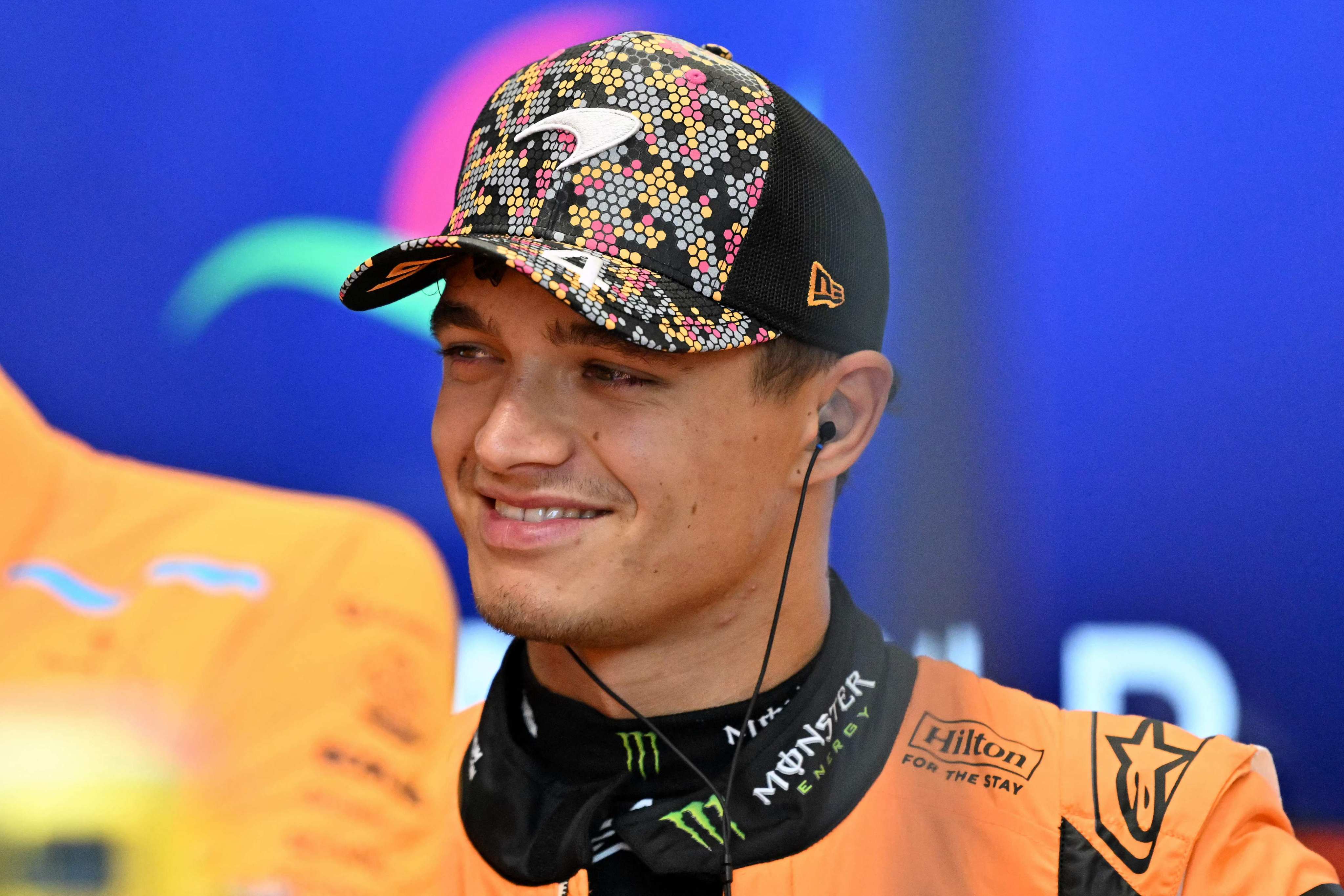 McLaren’s Lando Norris was fastest after the practice session ahead of the F1 Singapore Grand Prix night race at the Marina Bay Street Circuit. Photo: AFP