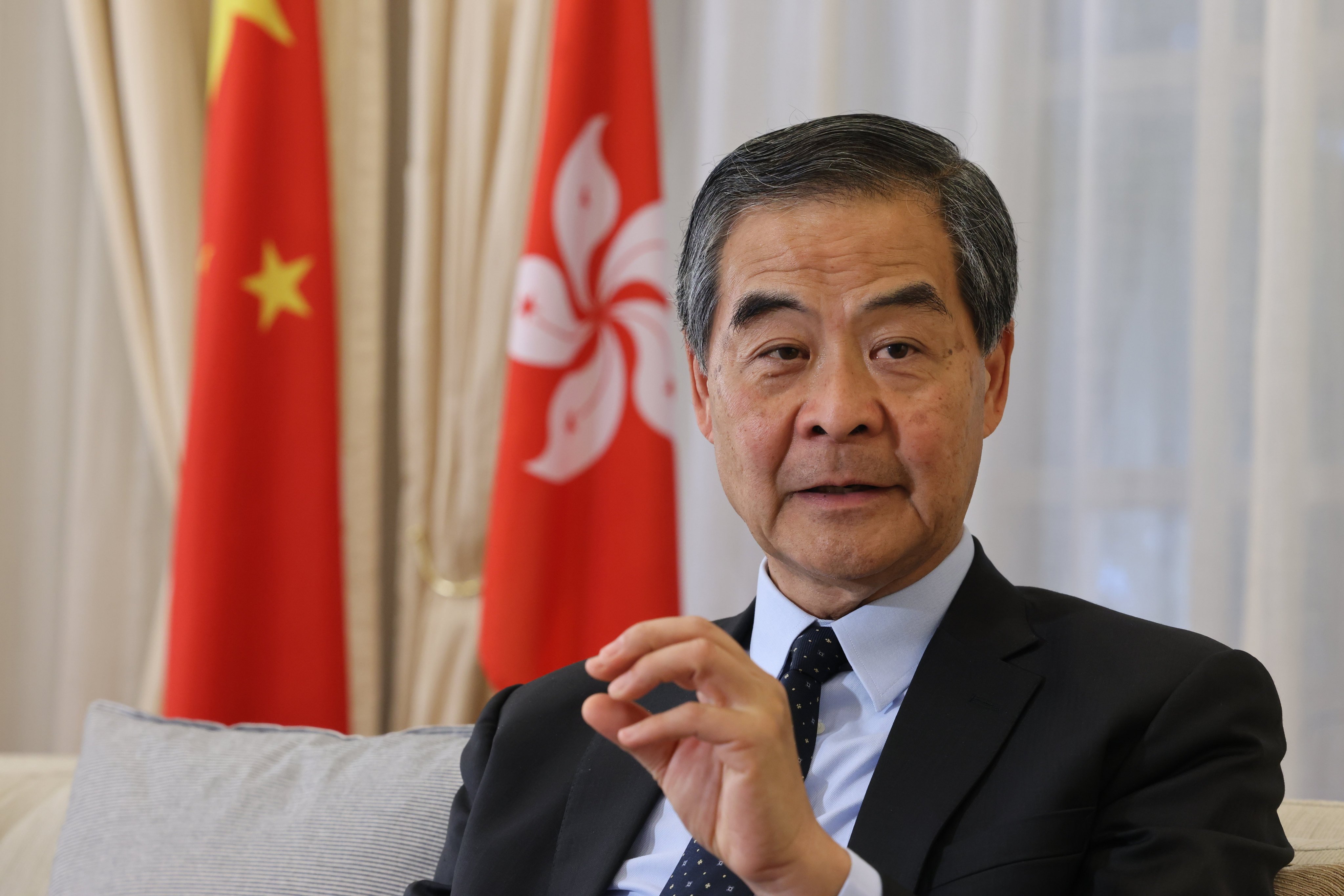 Former leader CY Leung has called for Hong Kong to take bolder, faster steps towards reform. Photo: Dickson Lee