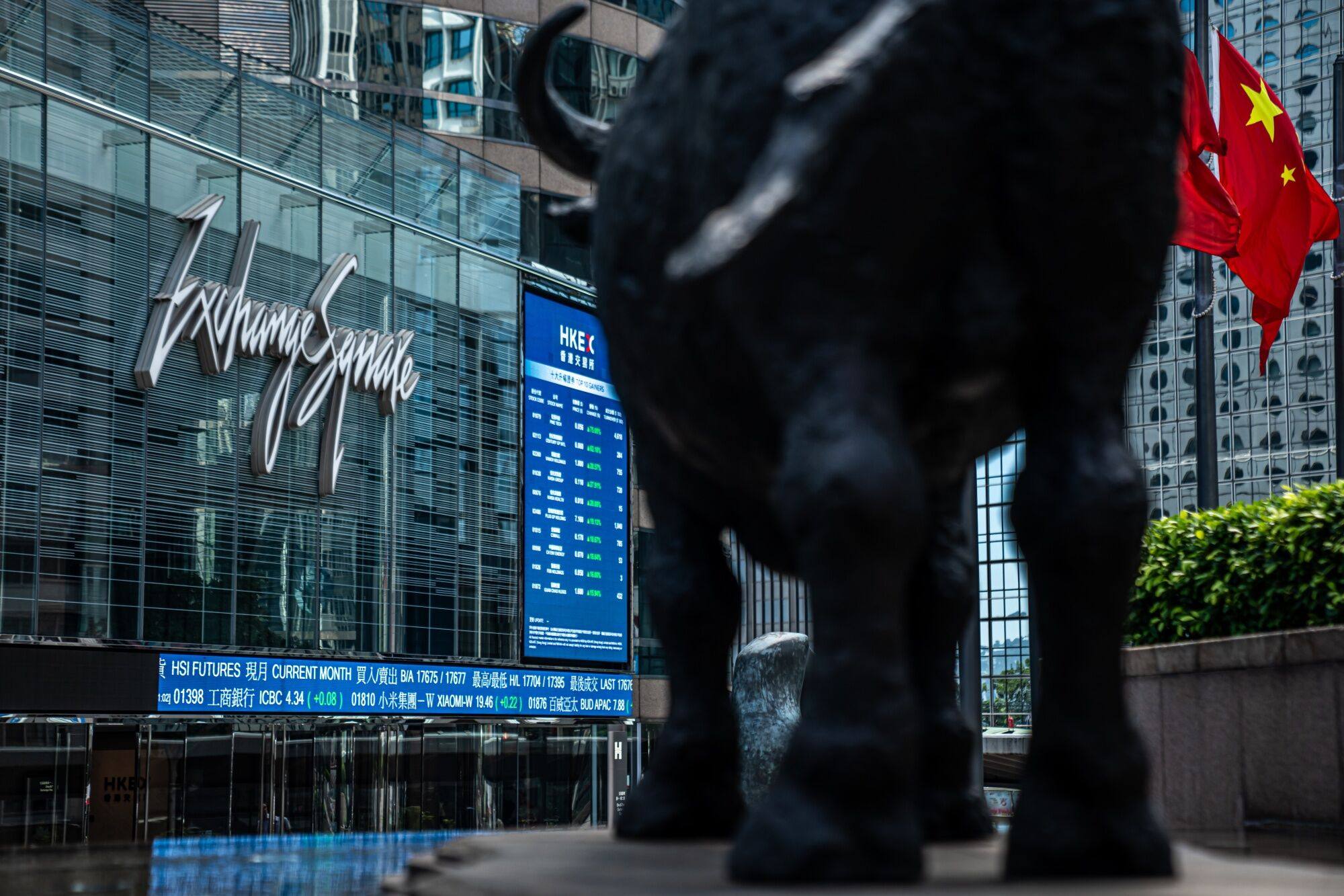 Hong Kong’s stock market has rebounded to its highest level in more than two months. Photo: Bloomberg