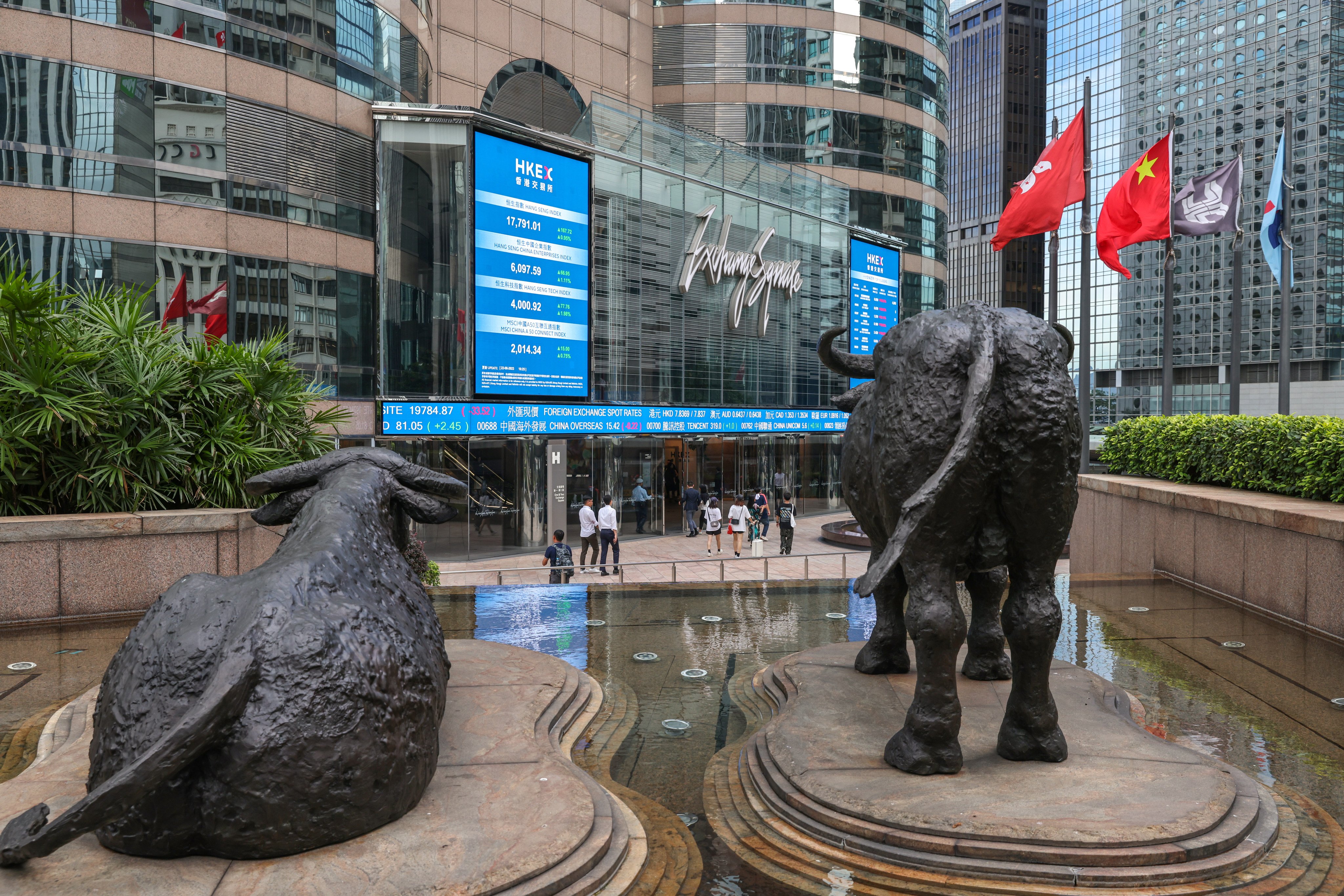 Exchange Square in Central. Photo: SCMP/Yik Yeung-man