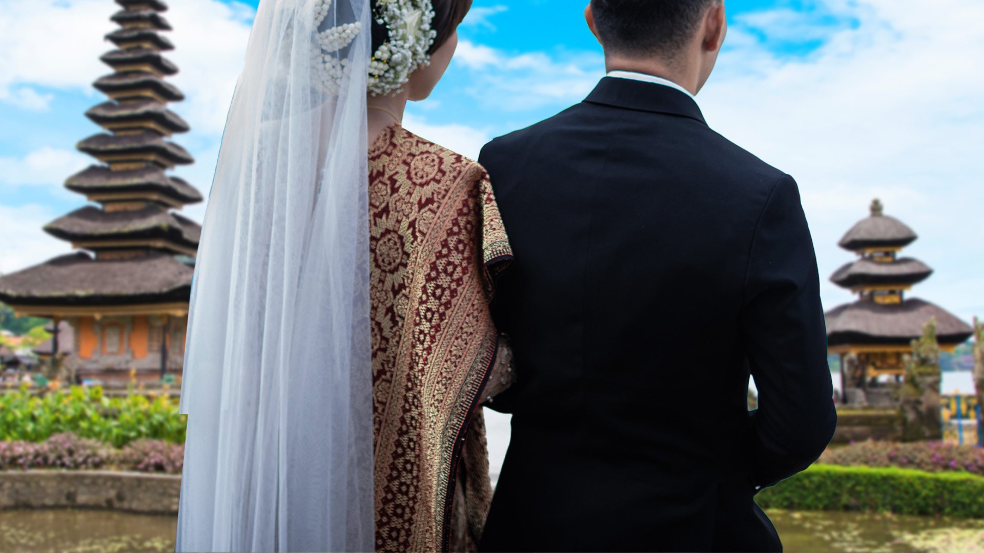 There has been online condemnation of the practice of poor Indonesian women entering “quickie” marriages with rich overseas tourists to make ends meet. Photo: SCMP composite/Shutterstock