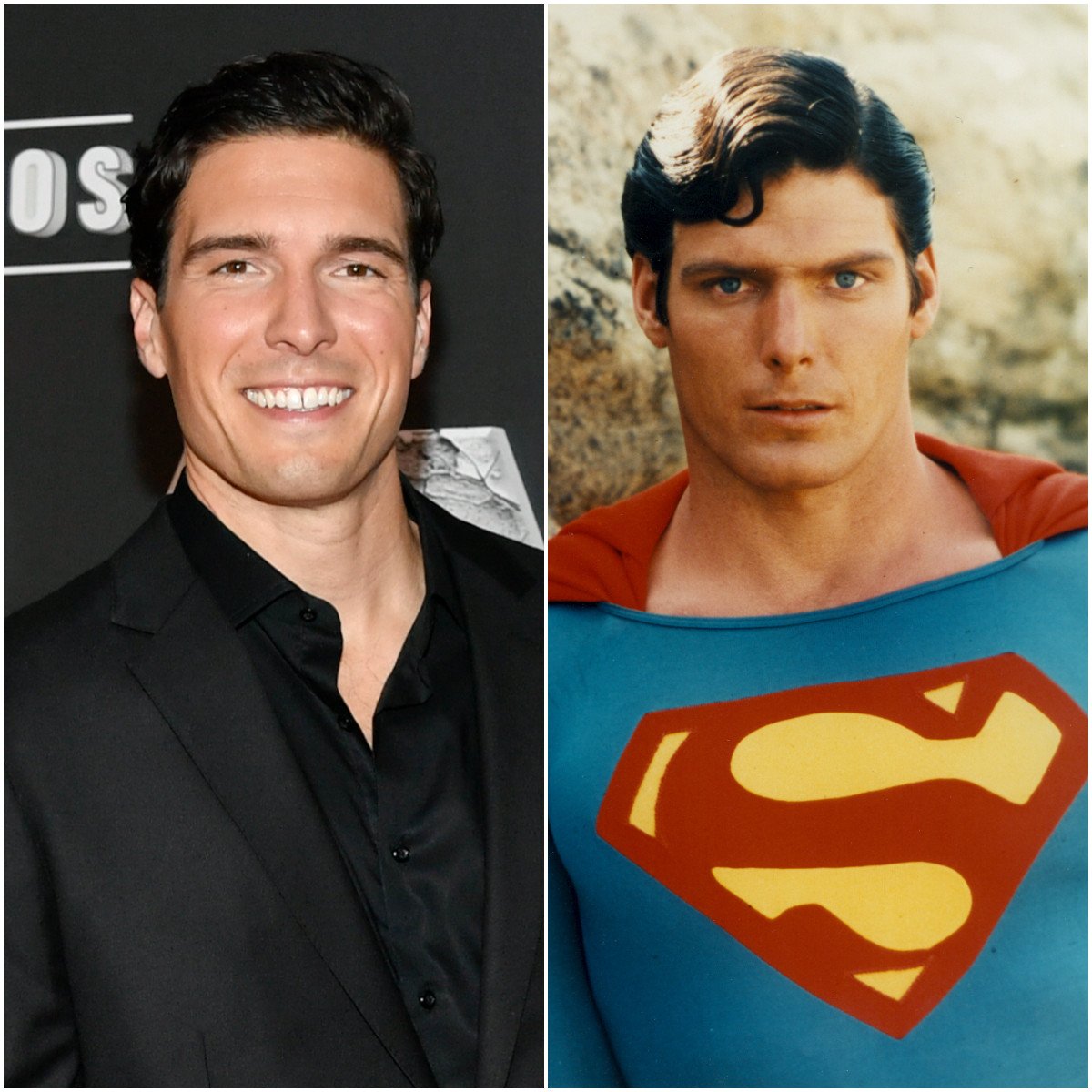 Will Reeve is a splitting image of his late father, Christopher Reeve, best known for playing Superman. Photos: AP, @tntdrama/X