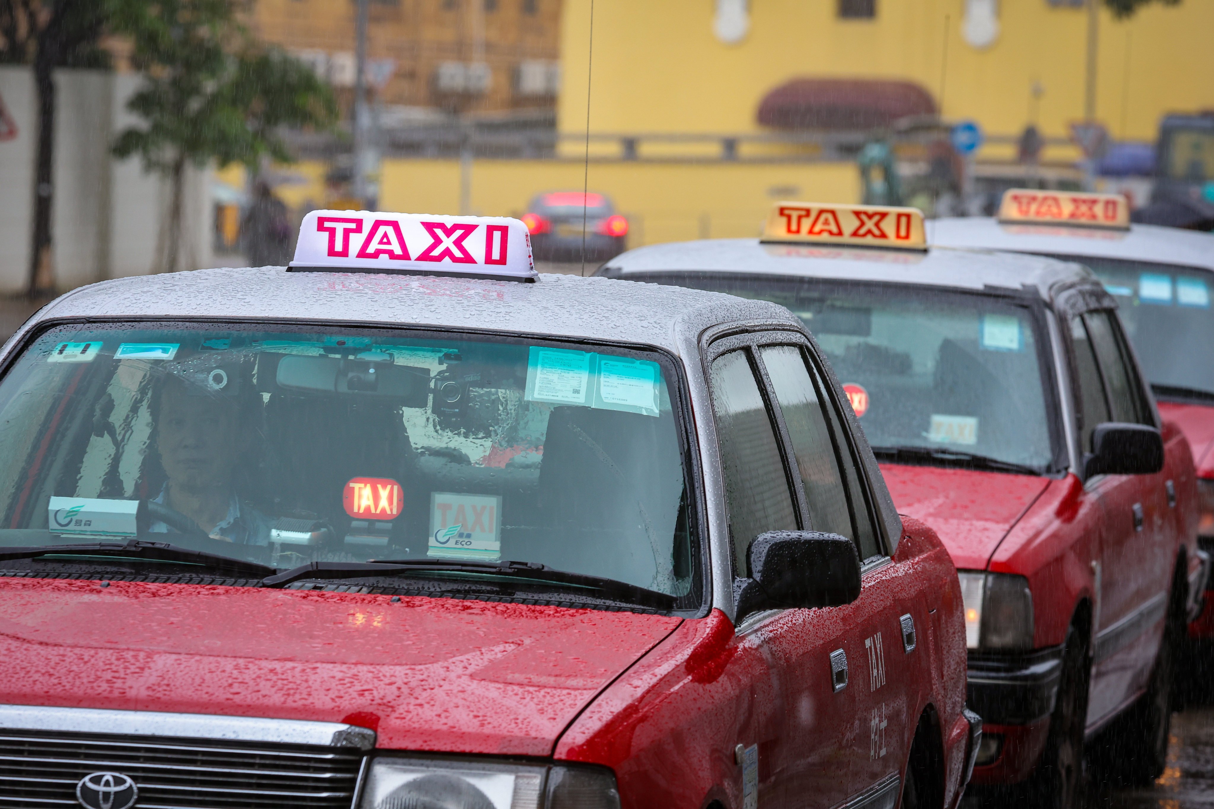 A demerit point system aimed at ensuring the city’s taxi drivers act professionally has taken effect. Photo: Edmond So