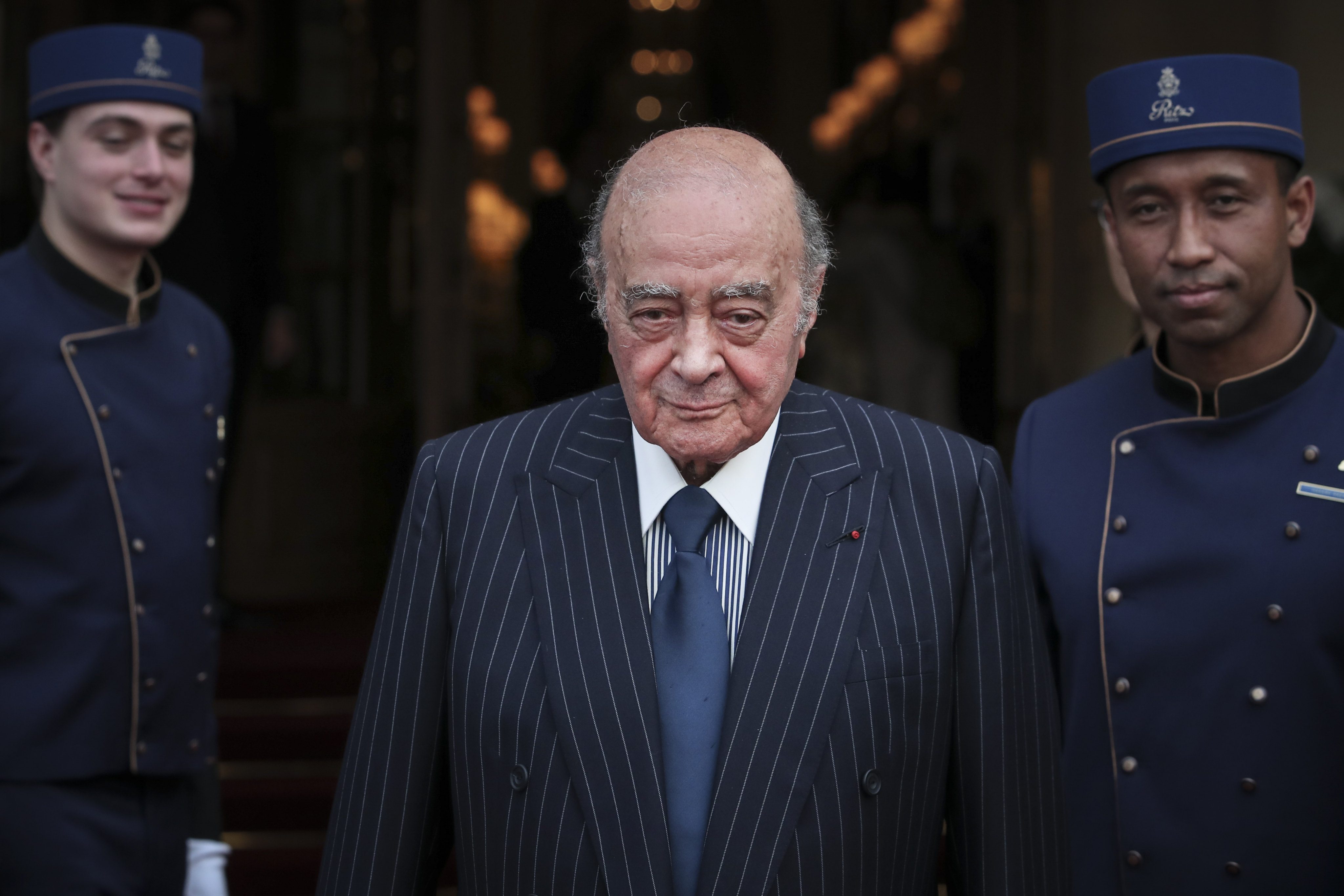 Mohammed Al-Fayed in Paris in 2016. Photo: AP