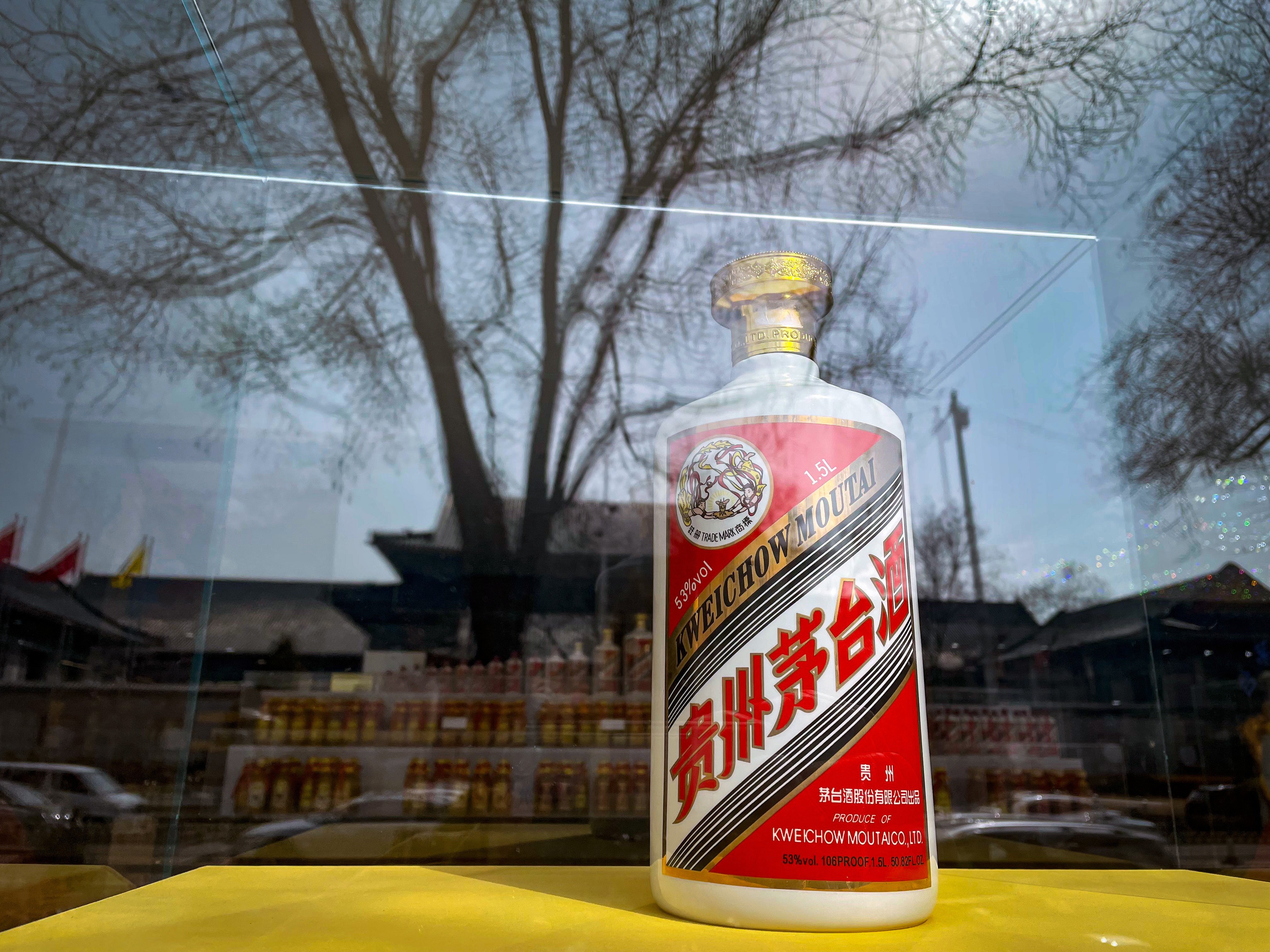 A bottle of Maotai in Beijing. Photo: SCMP/Simon Song