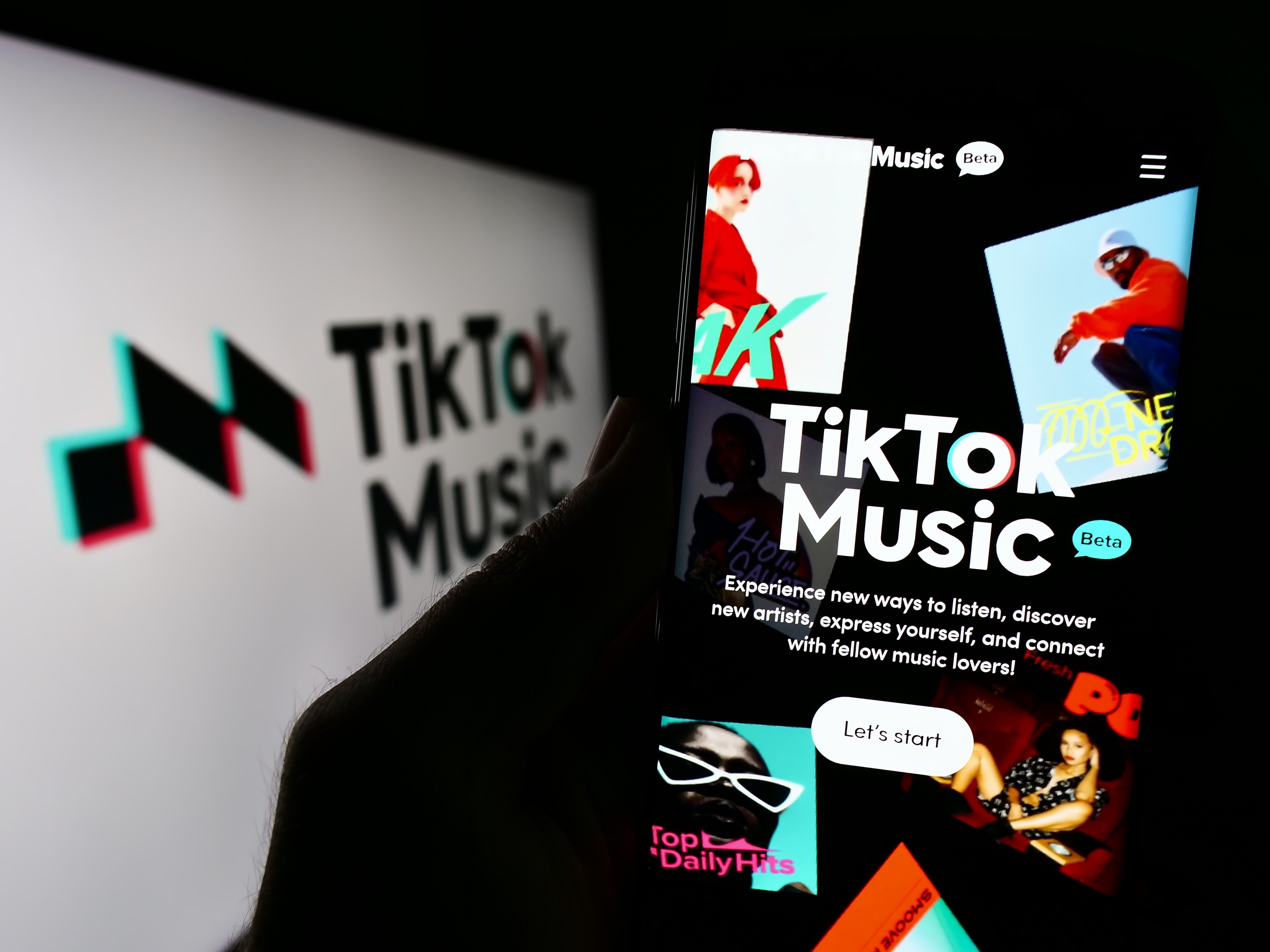 TikTok is shutting down its music streaming service TikTok Music on November 28, and users have until October 28 to export their playlists. Photo: Shutterstock