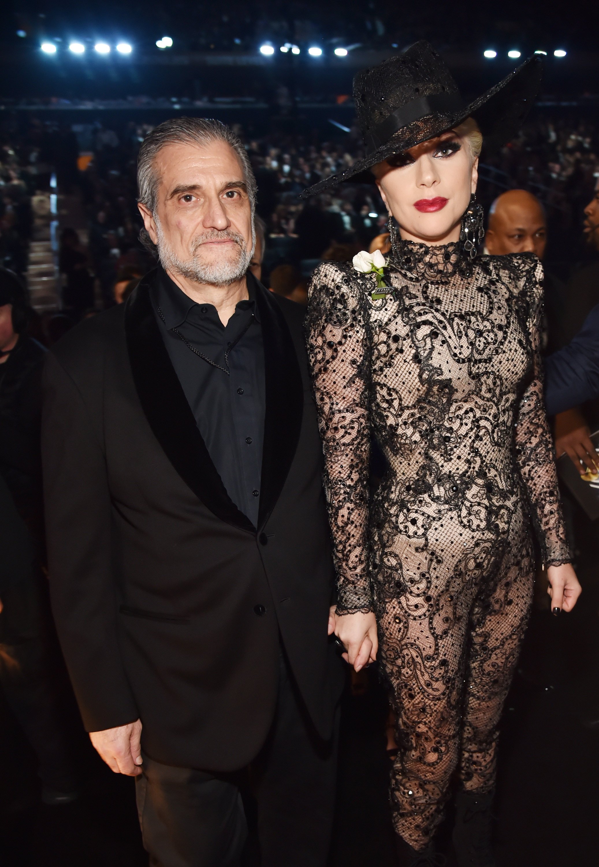 Joe Germanotta and his pop star daughter Lady Gaga may have differing political views, but he has always supported her musical career. Photo: Getty Images