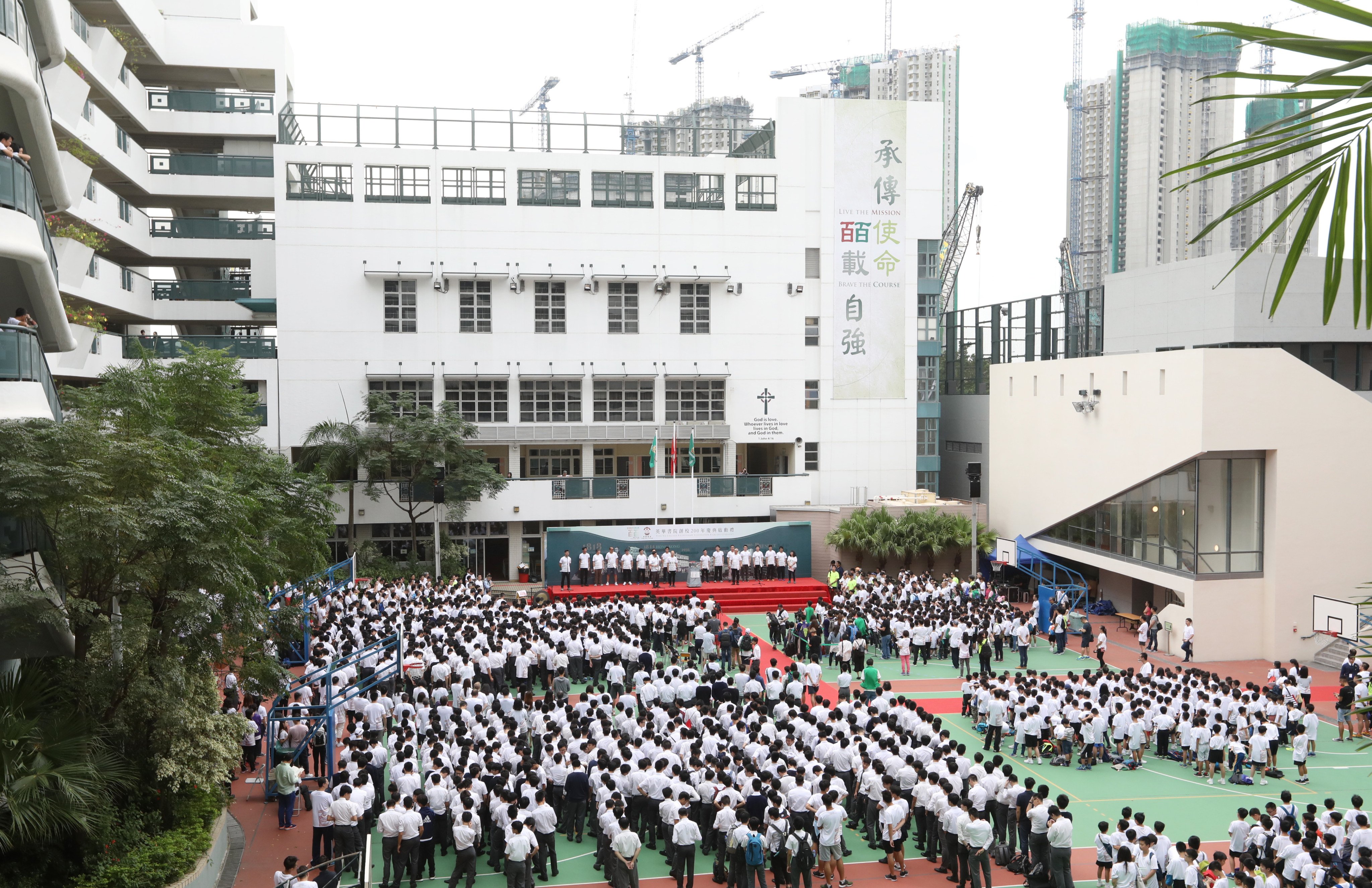 Ying Wa College will increase its fees by 5.4 per cent. Photo: Edward Wong