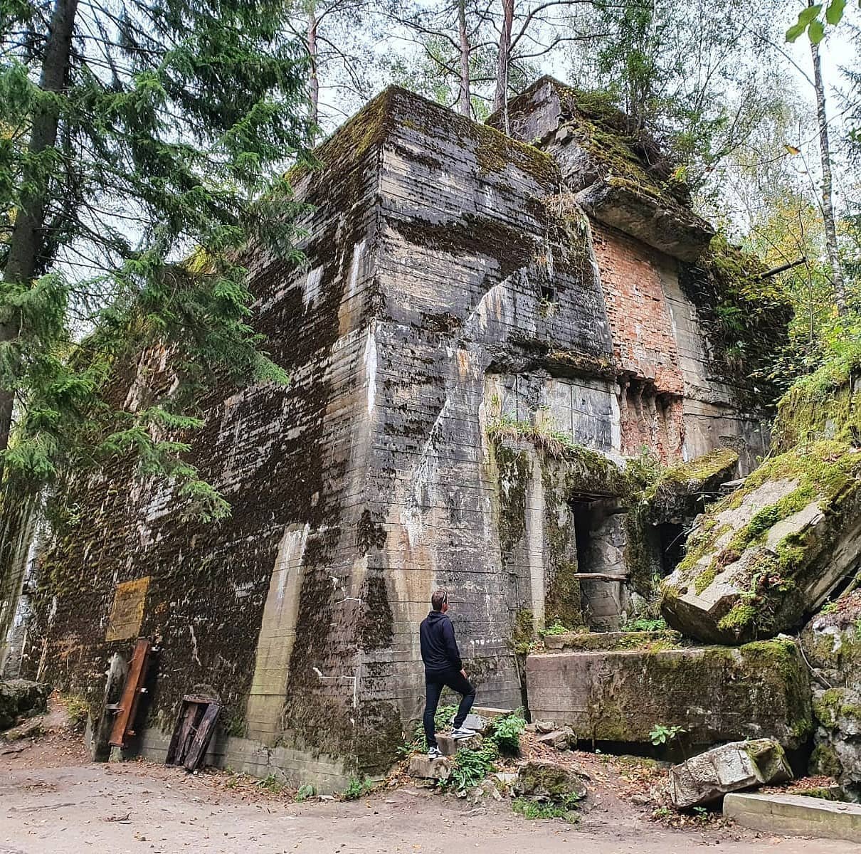 The Wolf’s Lair, Hitler’s World War II headquarter and site fo the failed Stauffenberg assassination attempt, is hidden in dense forest close to Poland’s border with Russia. Photo: Instagram/dushi_travel