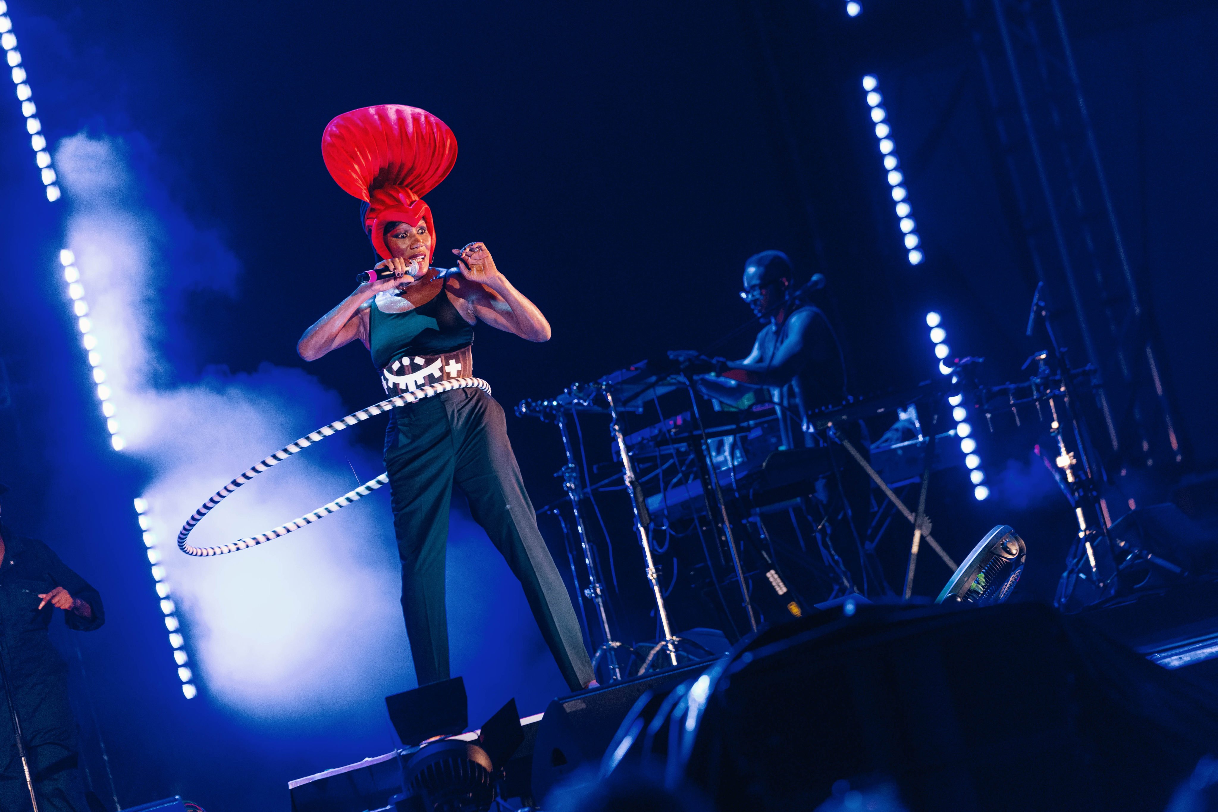 The very first Ombak Festival, at Desaru Coast in Johor, Malaysia, saw US singers including Grace Jones (pictured), and other international and Southeast Asian acts take to the stage. Photo: Sunlee Khan