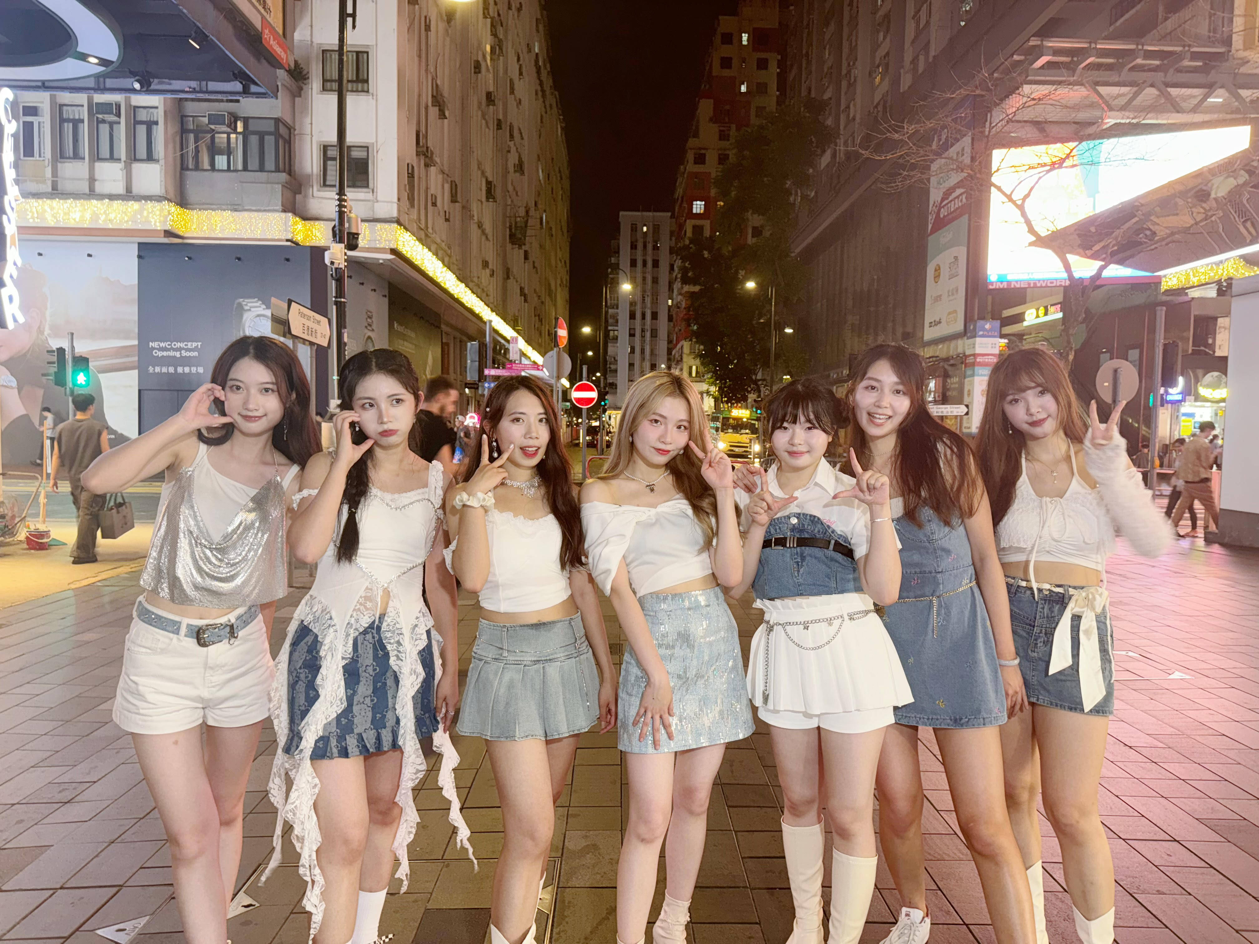 Members of Hong Kong K-pop dance cover group Pixel HK. Photo: PixelHK