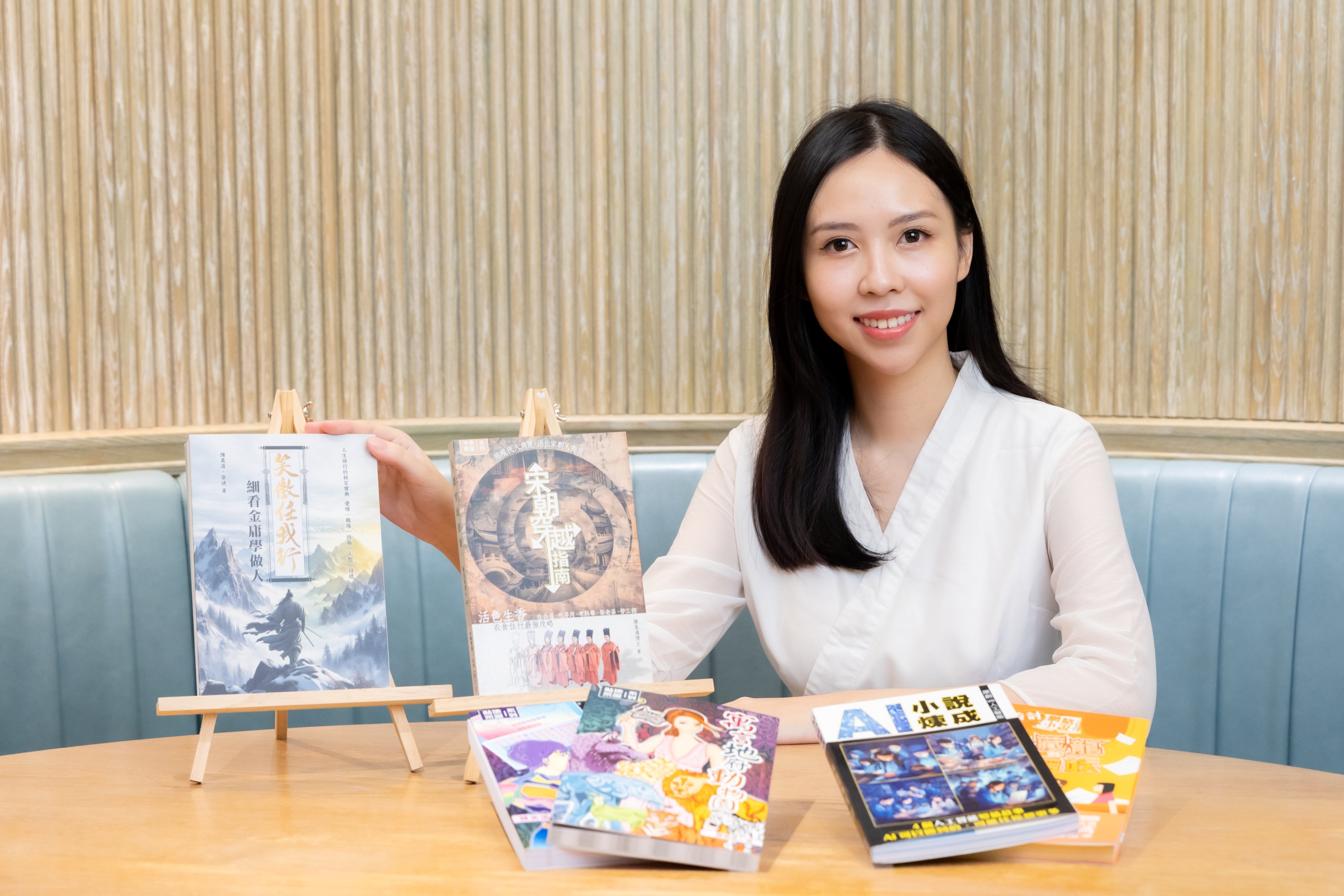 Chan Mei-to, 29, published her first novel at age 19. Photo: Kong Yat-pang