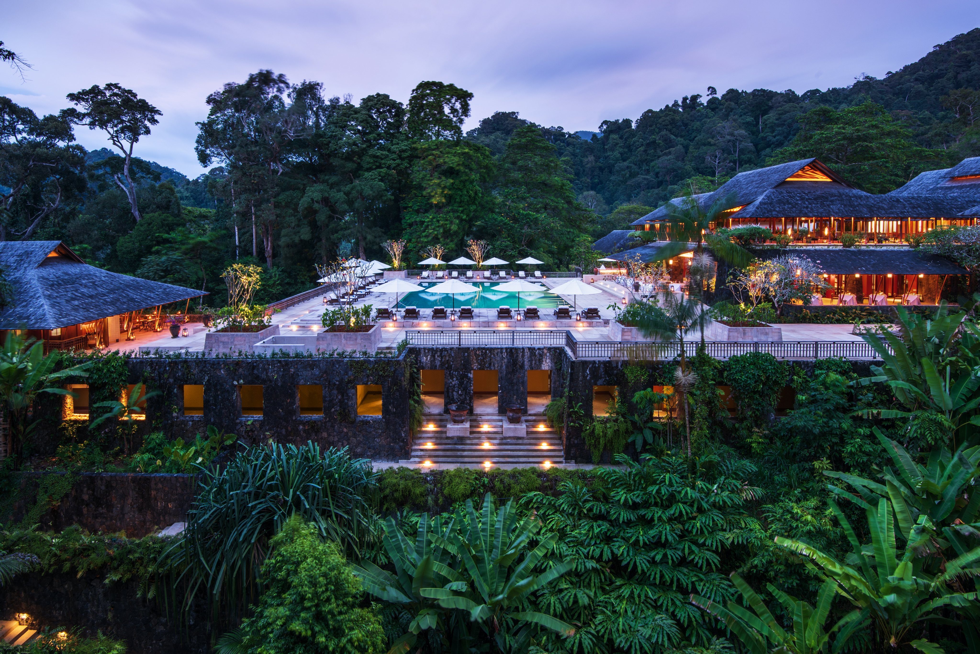 The Datai Langkawi is a five-star resort where animals are as welcome as the guests – just be ready to share your villa with the odd monkey or bat. Photo: Datai Langkawi