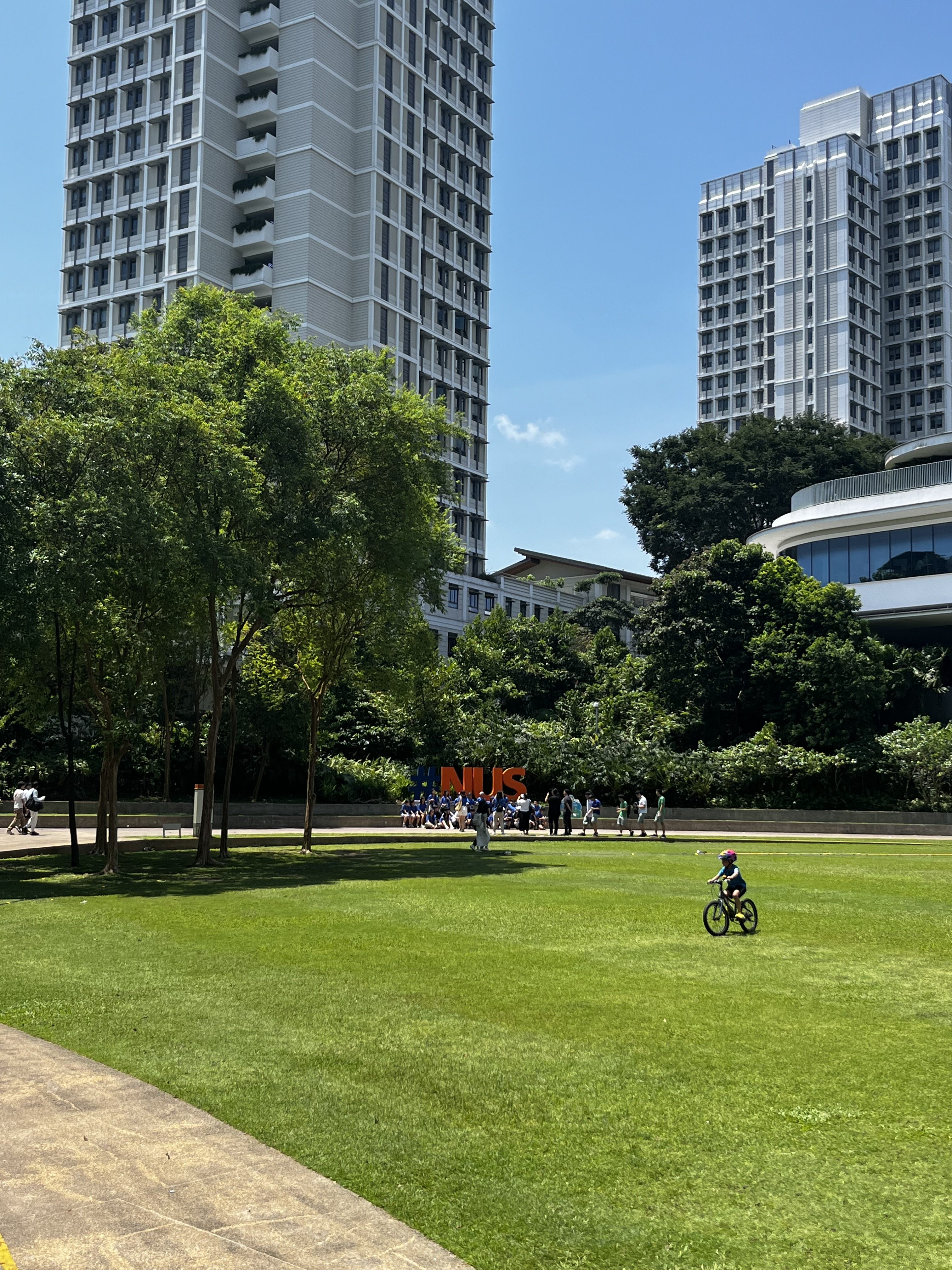 National University of Singapore’s UTown Green. Photo: Jean Iau