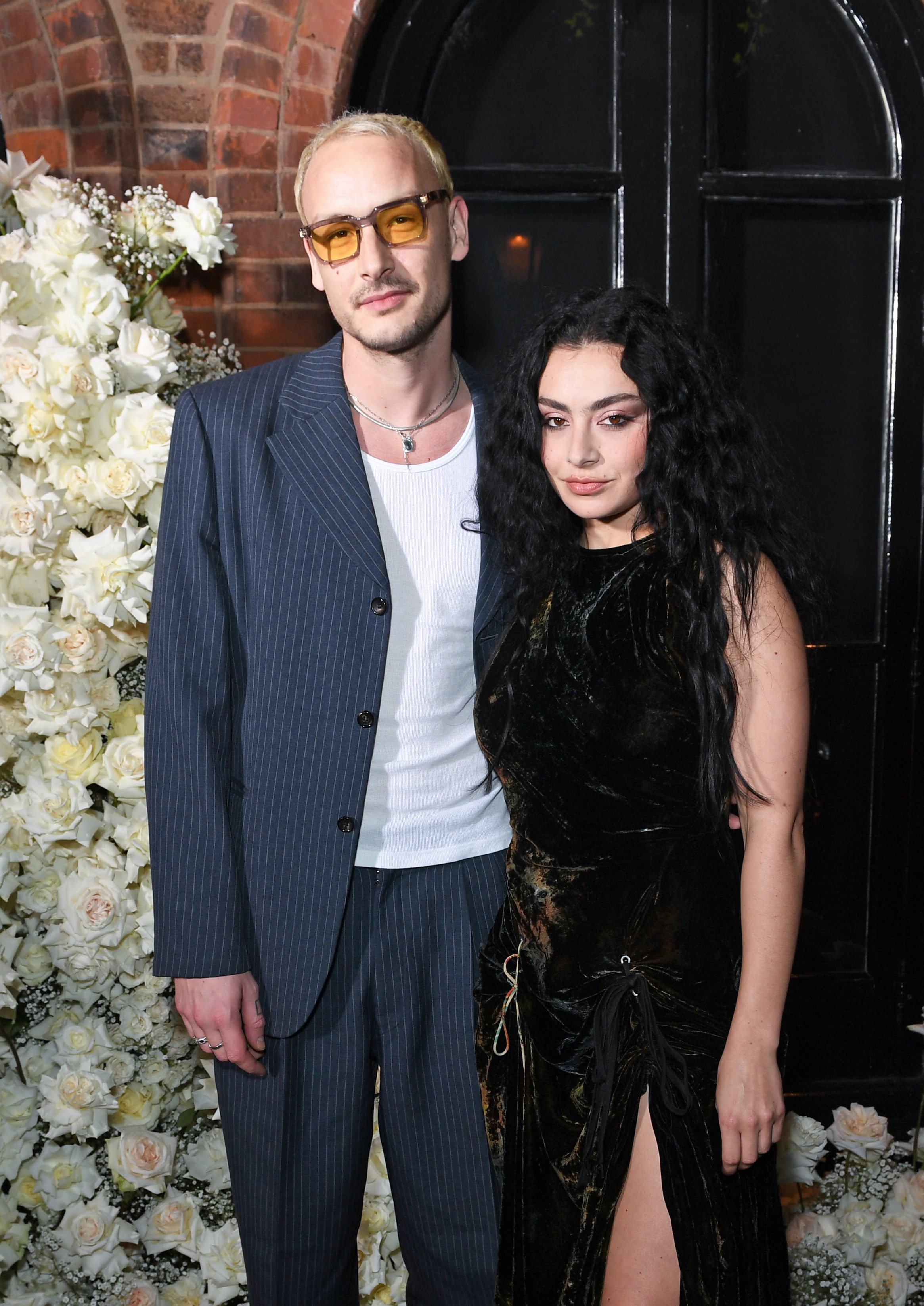 George Daniel and Charli XCX attend the Vogue and Netflix party in celebration of the Bafta Television Awards at Belvedere Restaurant in May 2023, in London, England. Photo: Getty Images