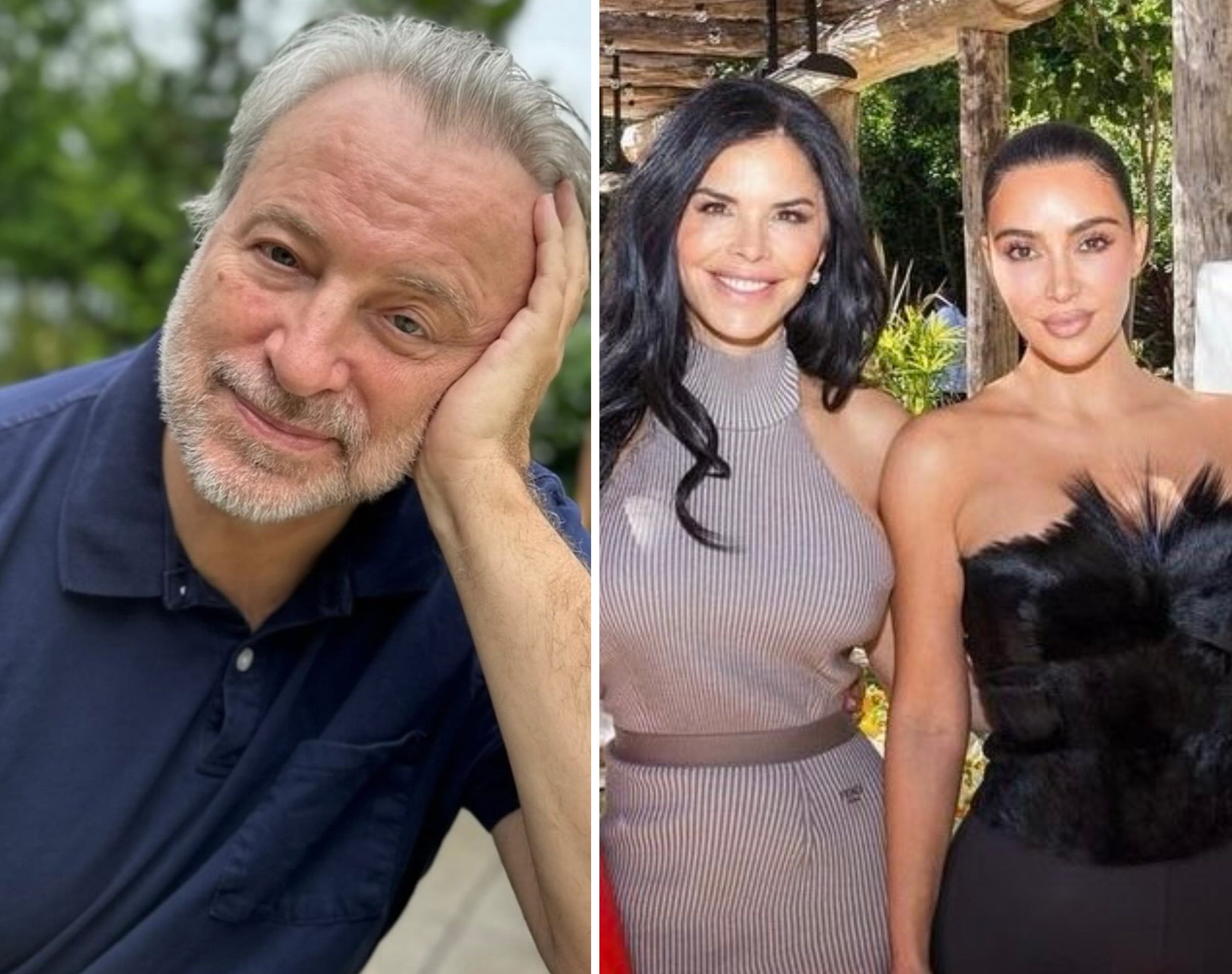 Keith McNally posted this photo of the Kardashians and Lauren Sanchéz, calling it “repulsive” ... but just who is he? Photos: @keithmcnallynyc/Instagram