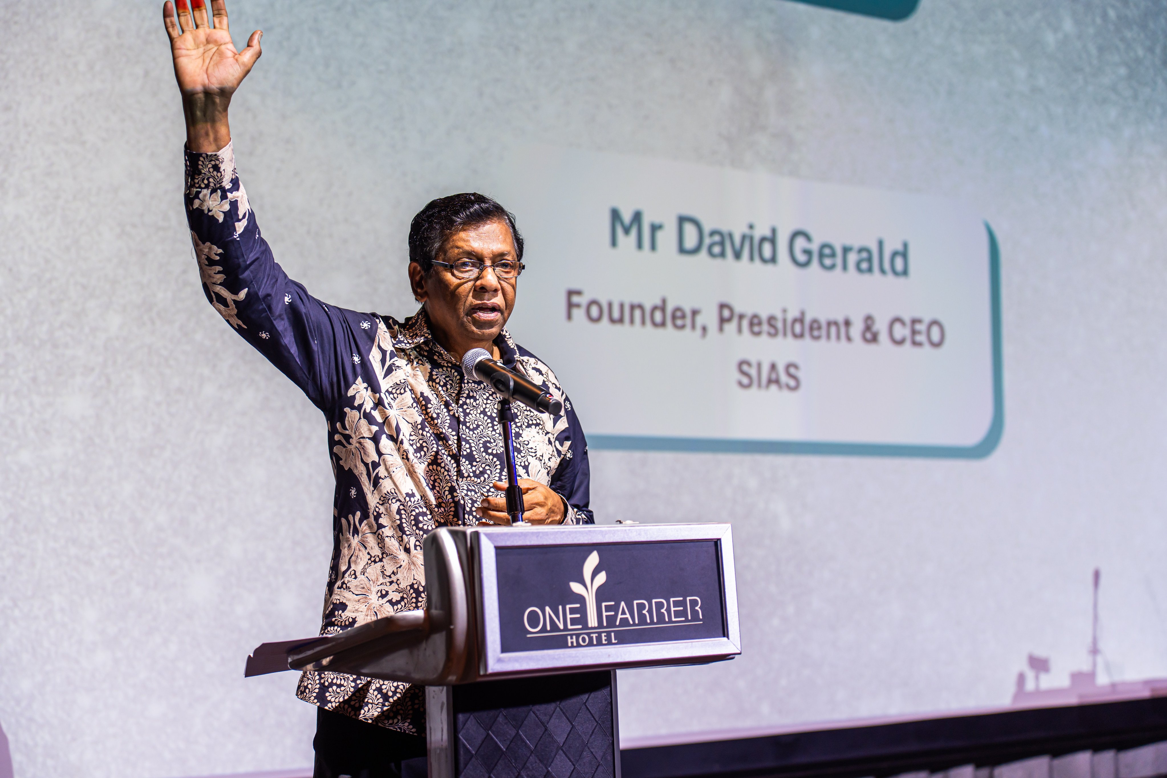 David Gerald, founder, president and CEO of the Securities Investors Association (Singapore). Photo: SIAS