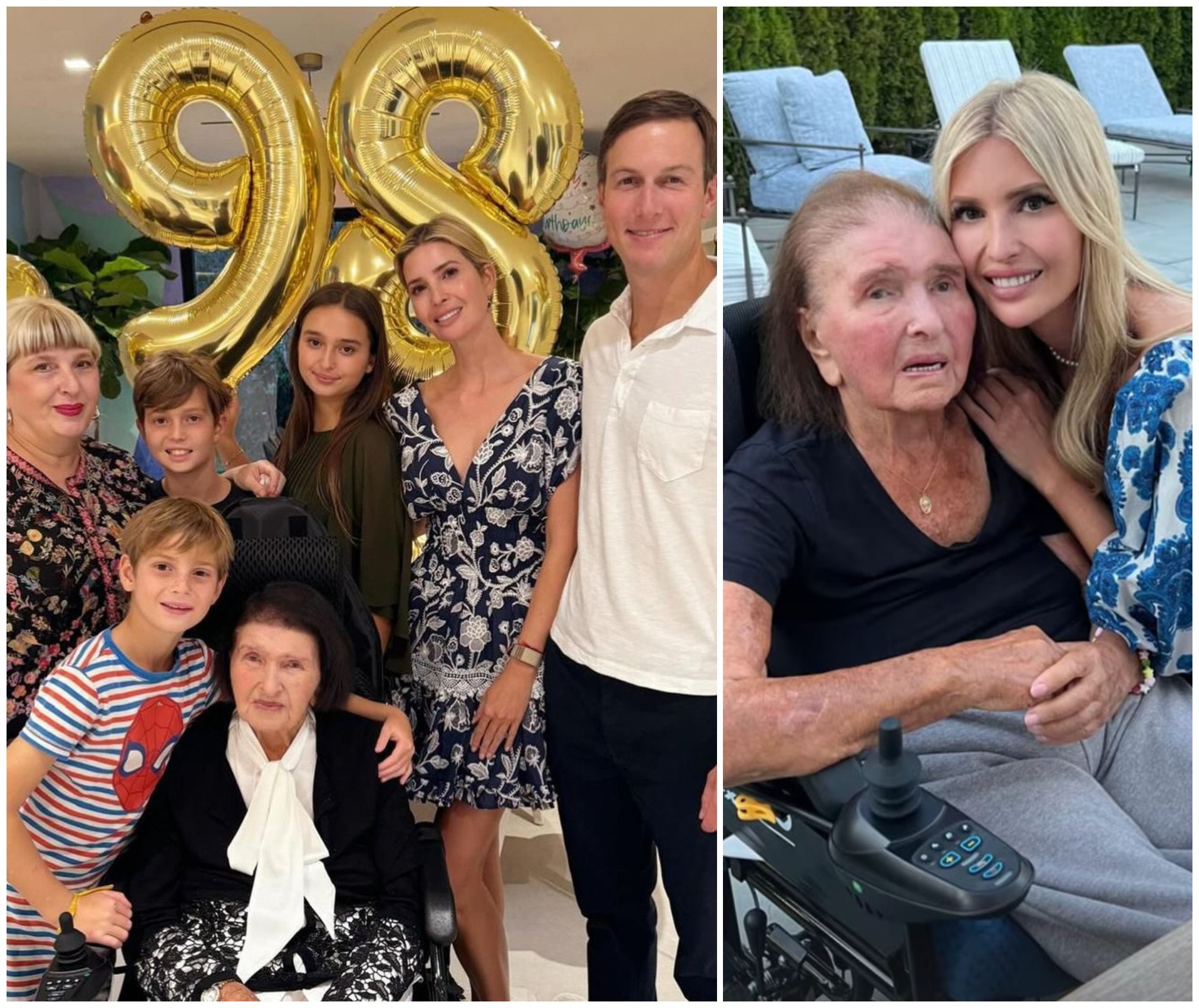 Ivanka Trump says she cherishes the time she gets to spend with her maternal grandma, better known as “Babi”. Photos: @ivankatrump/Instagram