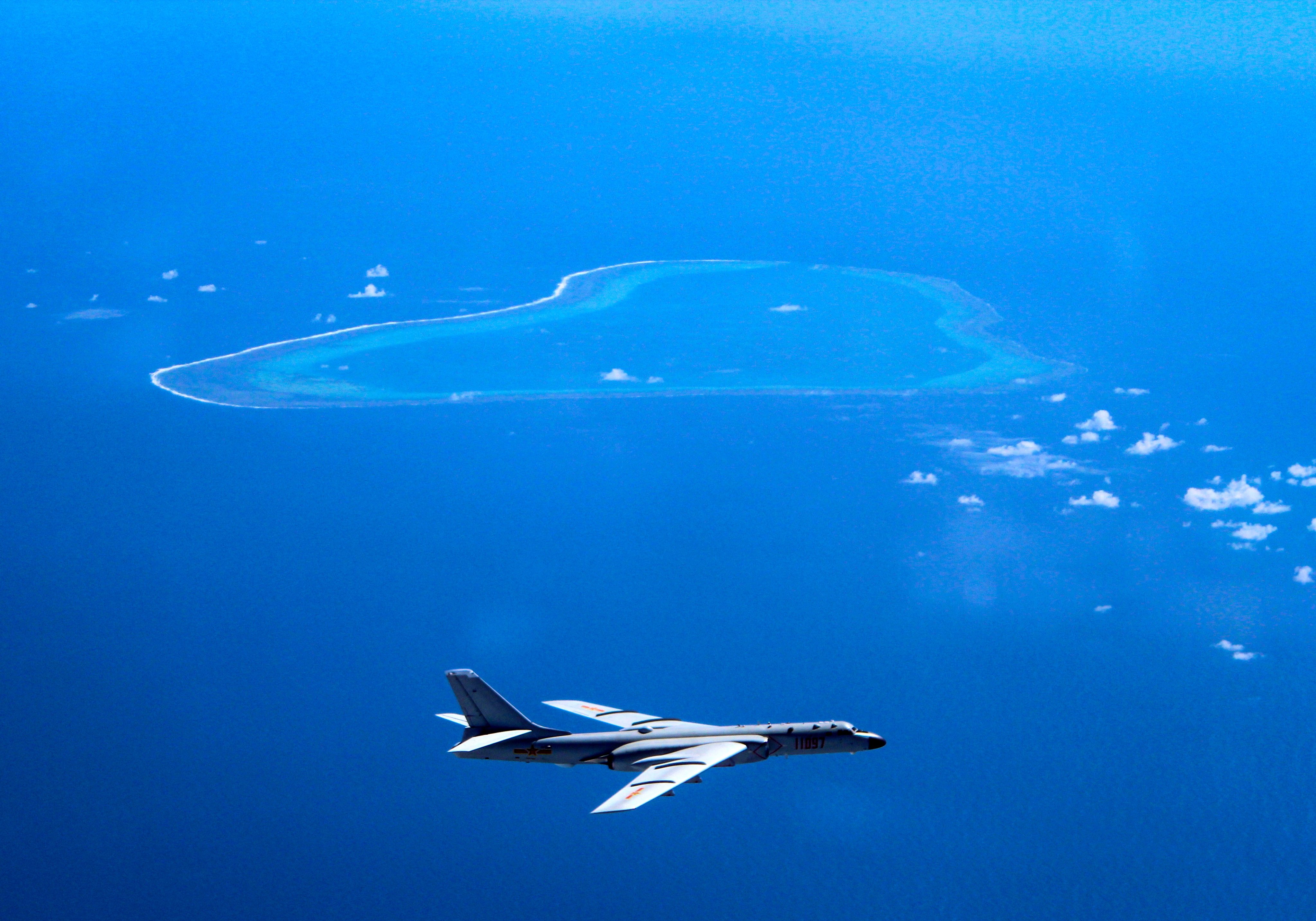 The Southern Theatre of the People’s Liberation Army says “some external countries are meddling in the South China Sea and creating regional instability”. Photo: Xinhua