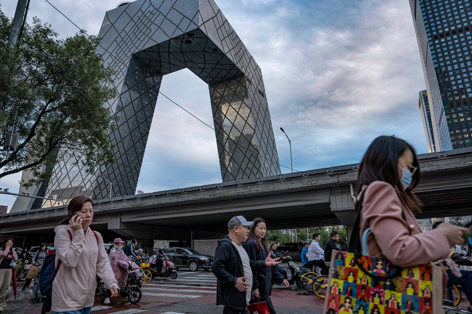 All eyes are on whether Beijing will roll out more fiscal support after markets rallied following the central bank’s aggressive rate cuts. Photo: Bloomberg