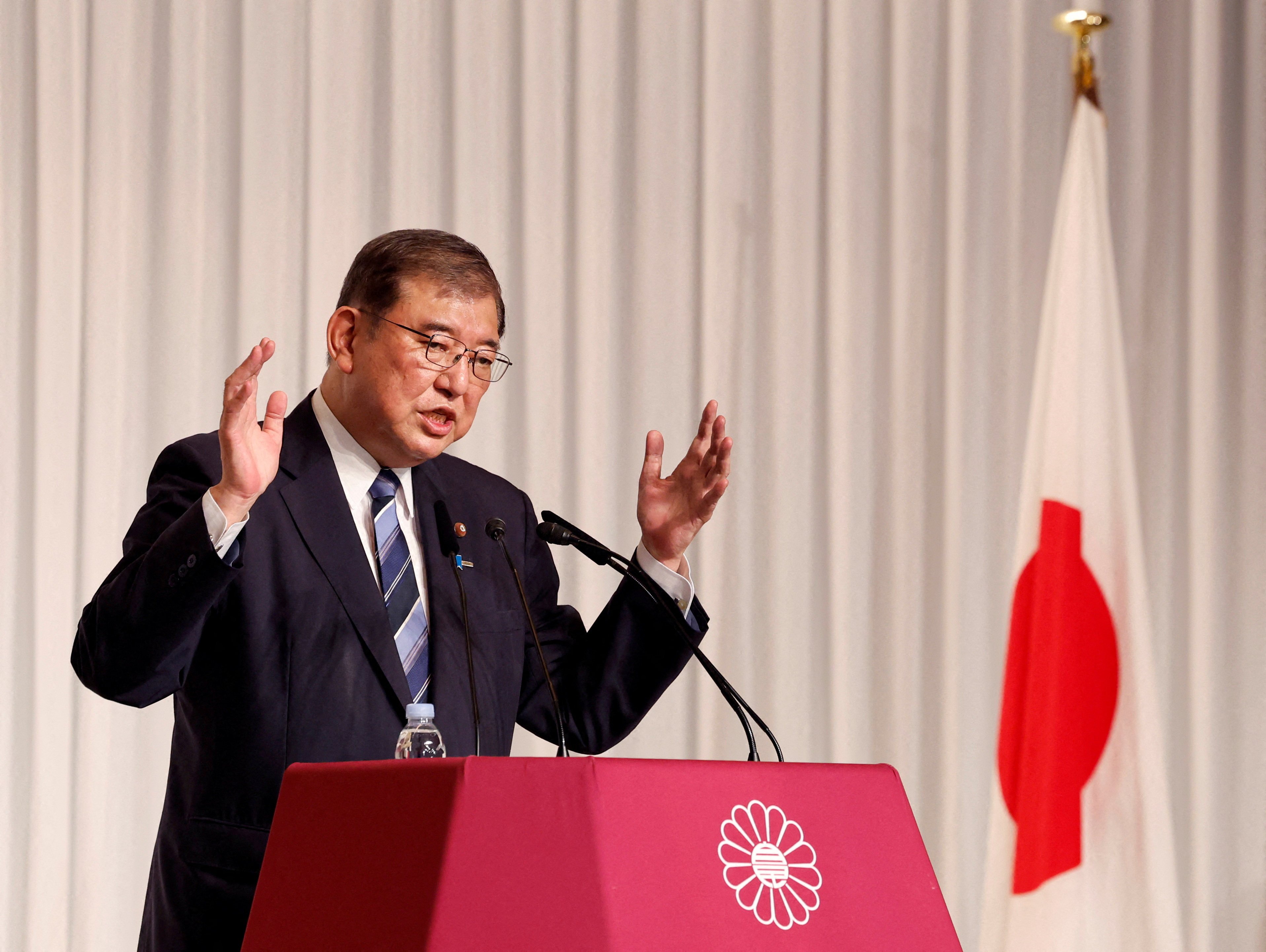 Shigeru Ishiba, the newly elected leader of Japan’s ruling Liberal Democratic Party. Photo: Reuters