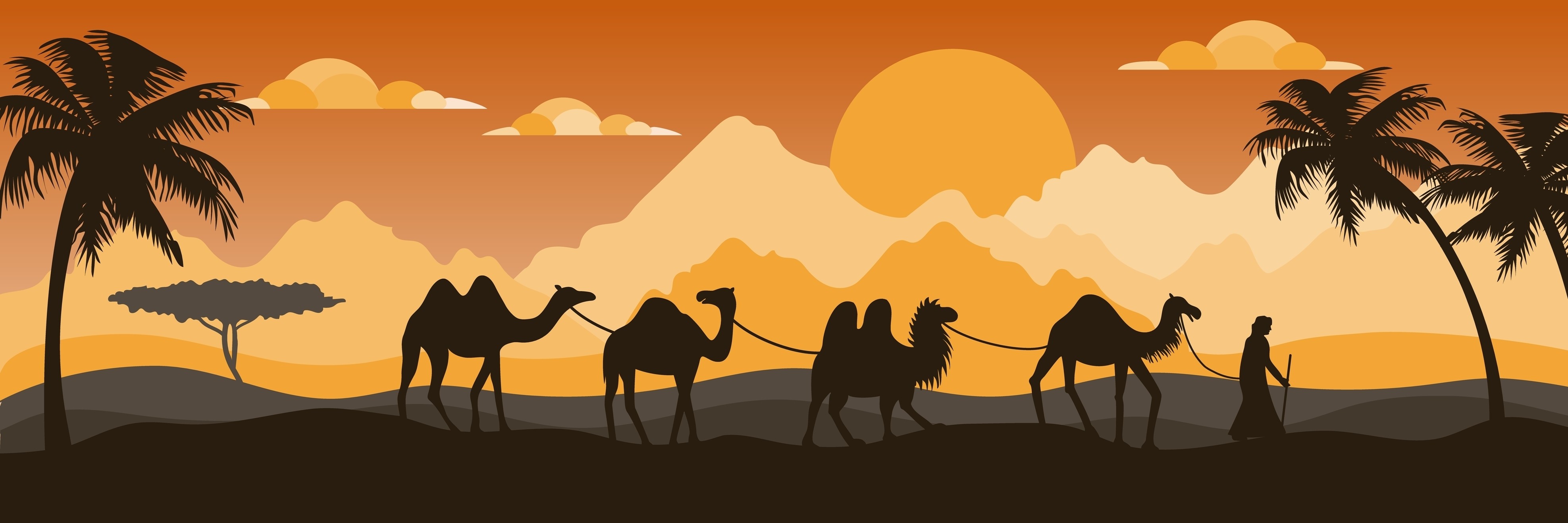 Camels were frequently used on the journey along the Silk Road. Photo: Shutterstock