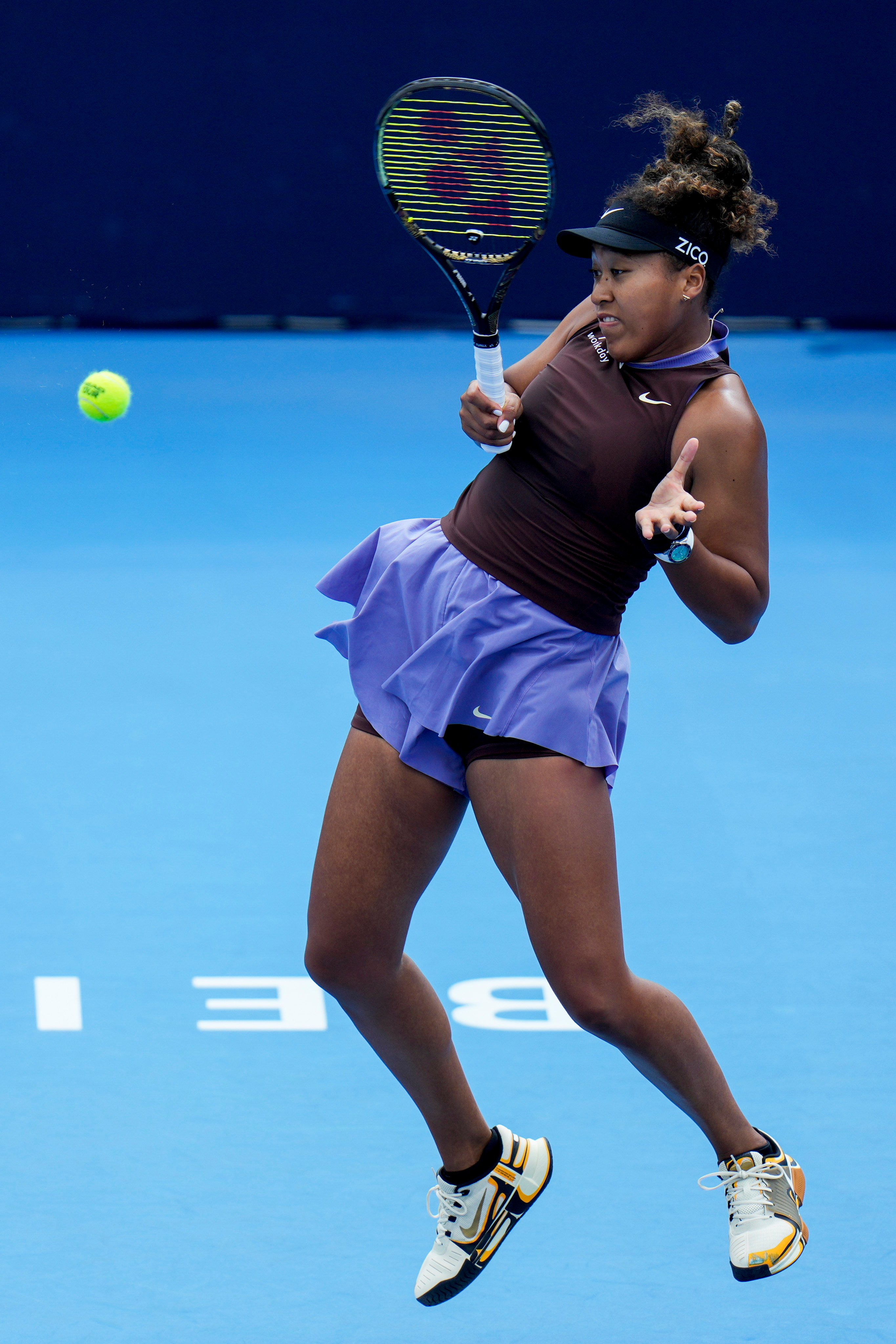 Naomi Osaka of Japan beat 60th-ranked American Katie Volynets and will now face fellow former US Open winner Gauff in a round of 16 clash. Photo: AP