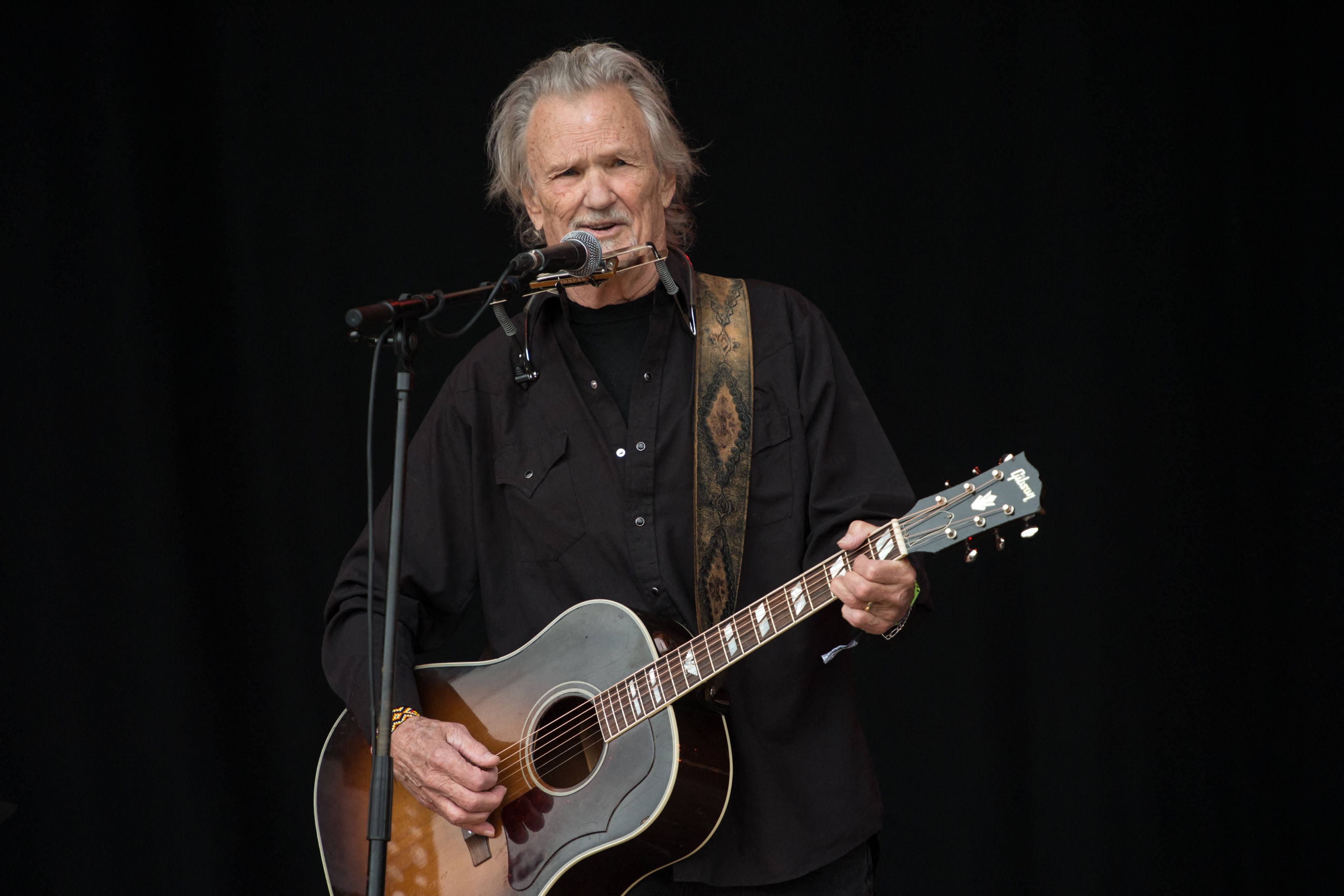 Kris Kristofferson in 2017. File photo: AFP