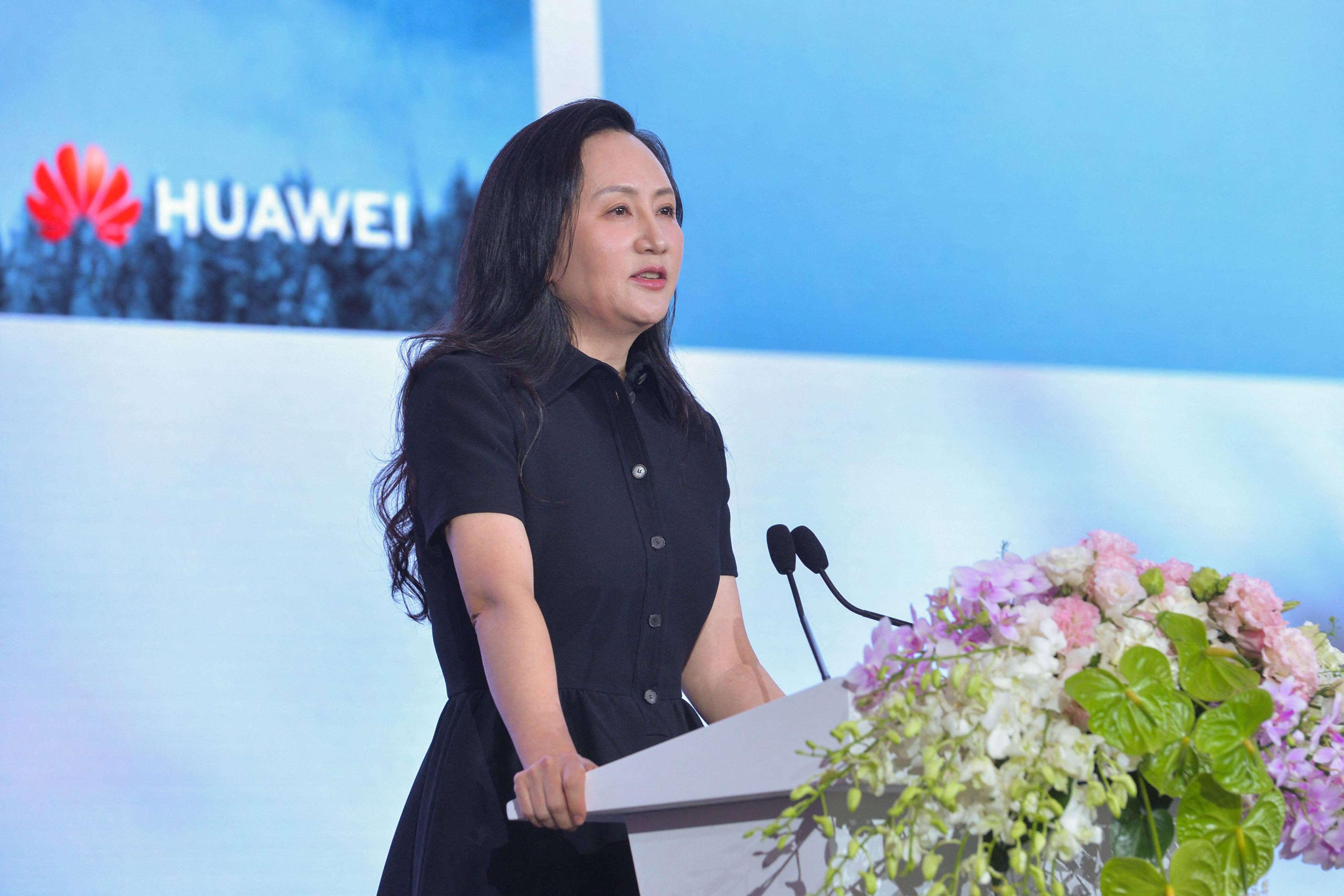 Huawei Technologies chief financial officer Meng Wanzhou has assumed the position of rotating and acting chairwoman at the firm for a six-month tenure ending on March 31 next year. Photo: AFP