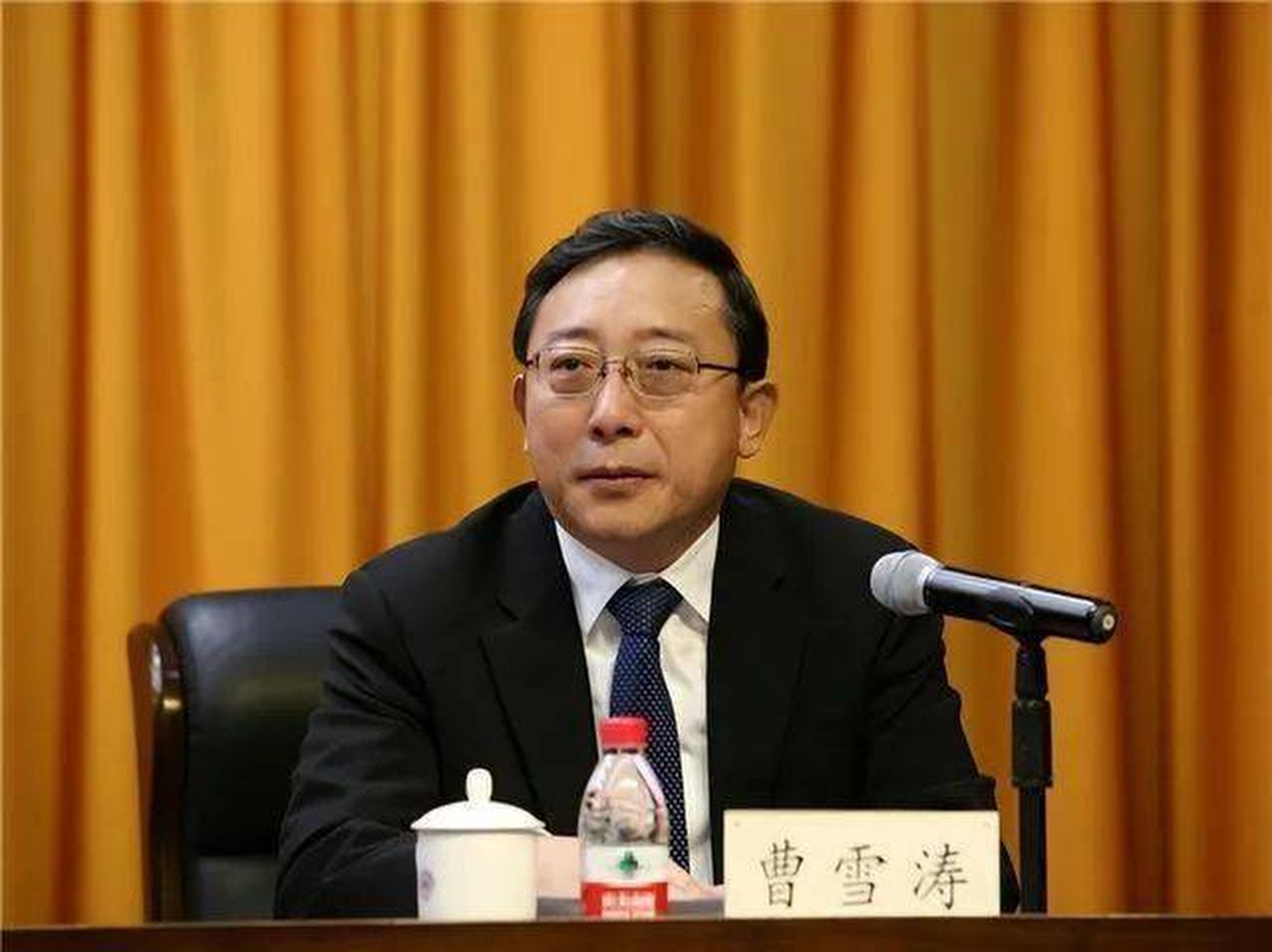 Cao Xuetao, deputy head of China’s National Health Commission, took part in the first ministerial-level visit to the US by Chinese health authorities since 2017. Photo: Sohu