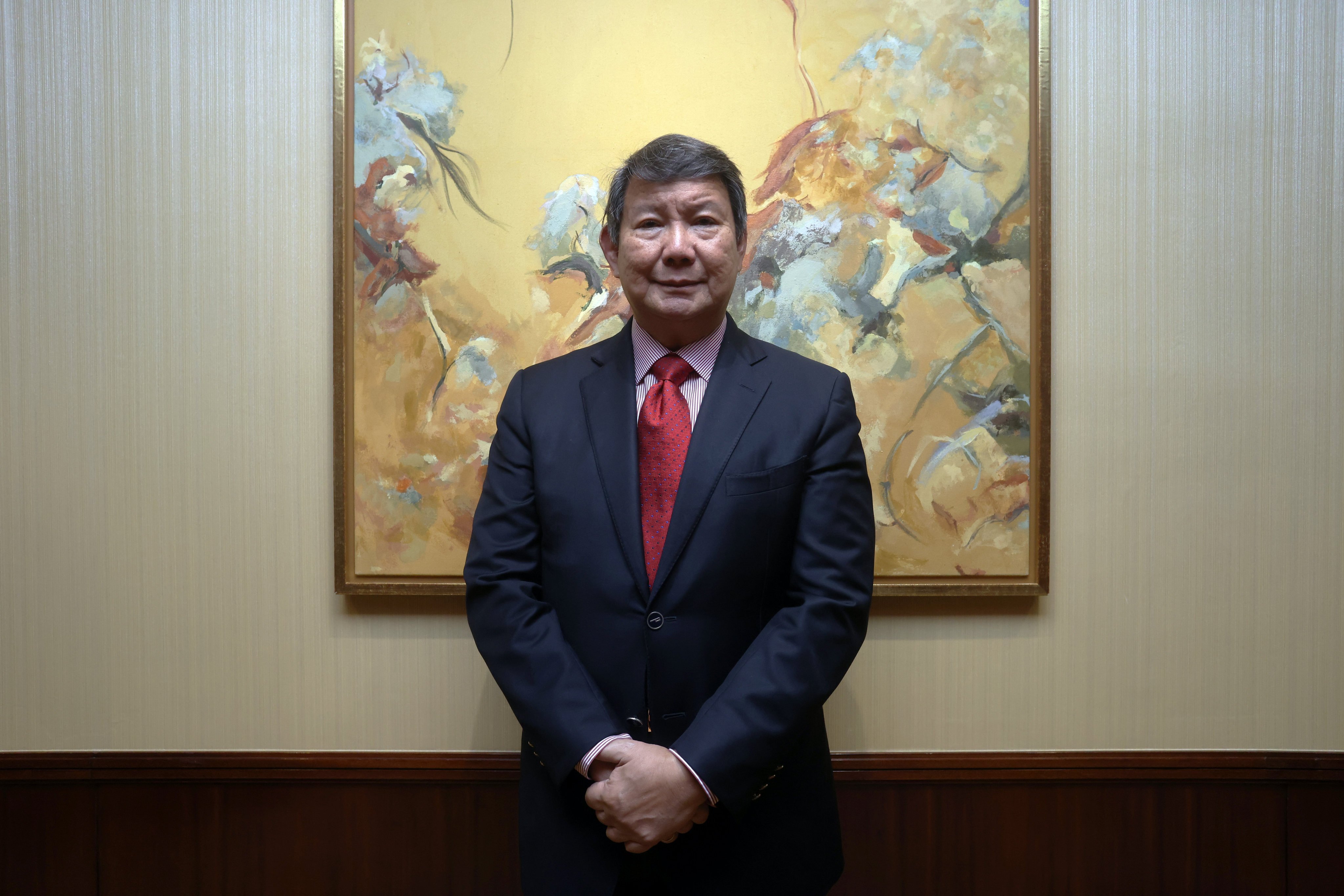 Arsari Group Chairman and CEO Hashim Djojohadikusumo, at Conrad Hotel in Admiralty. Photo: Jonathan Wong