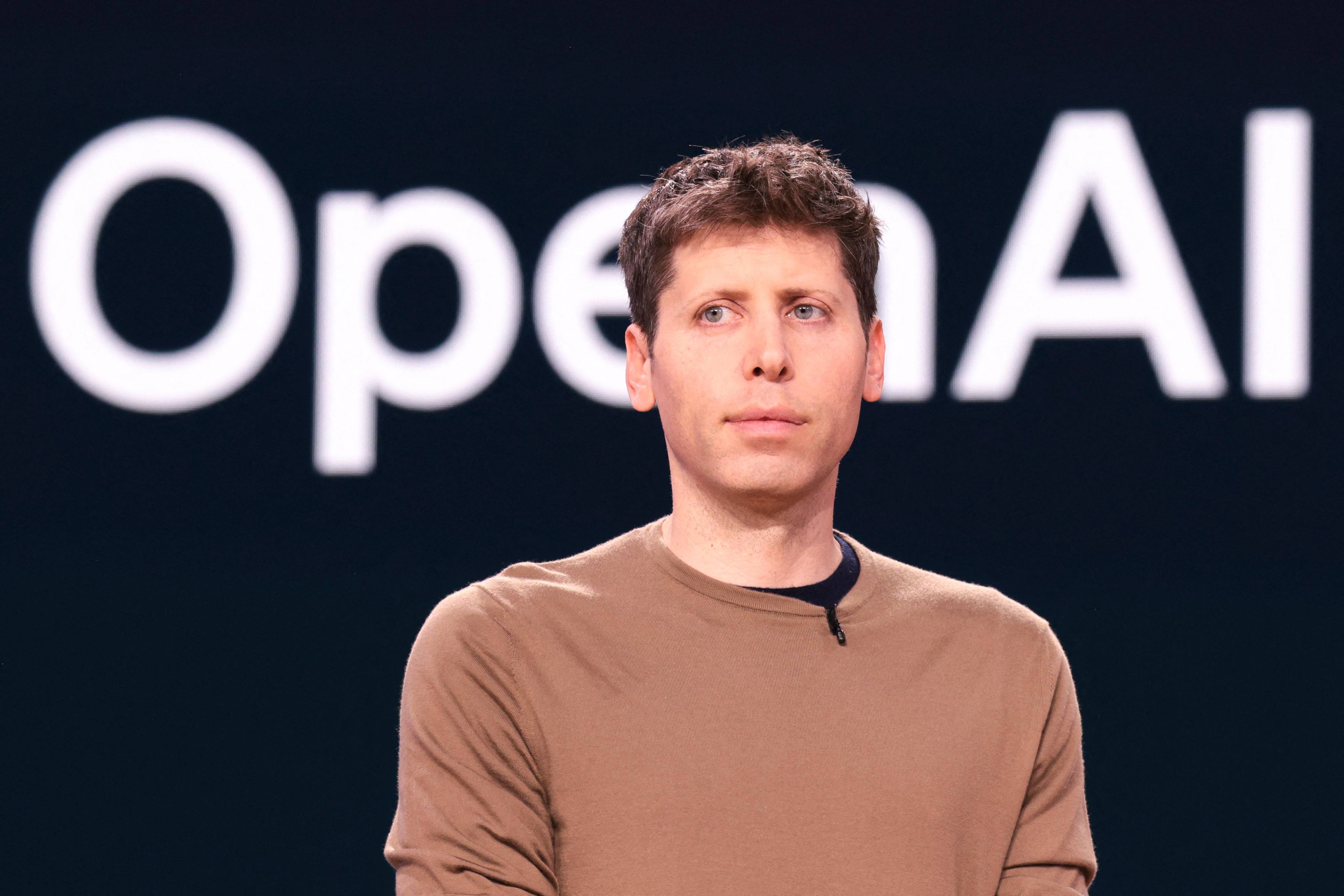 OpenAI CEO Sam Altman speaks during the Microsoft Build conference in Seattle, Washington, May 21, 2024. Photo: AFP