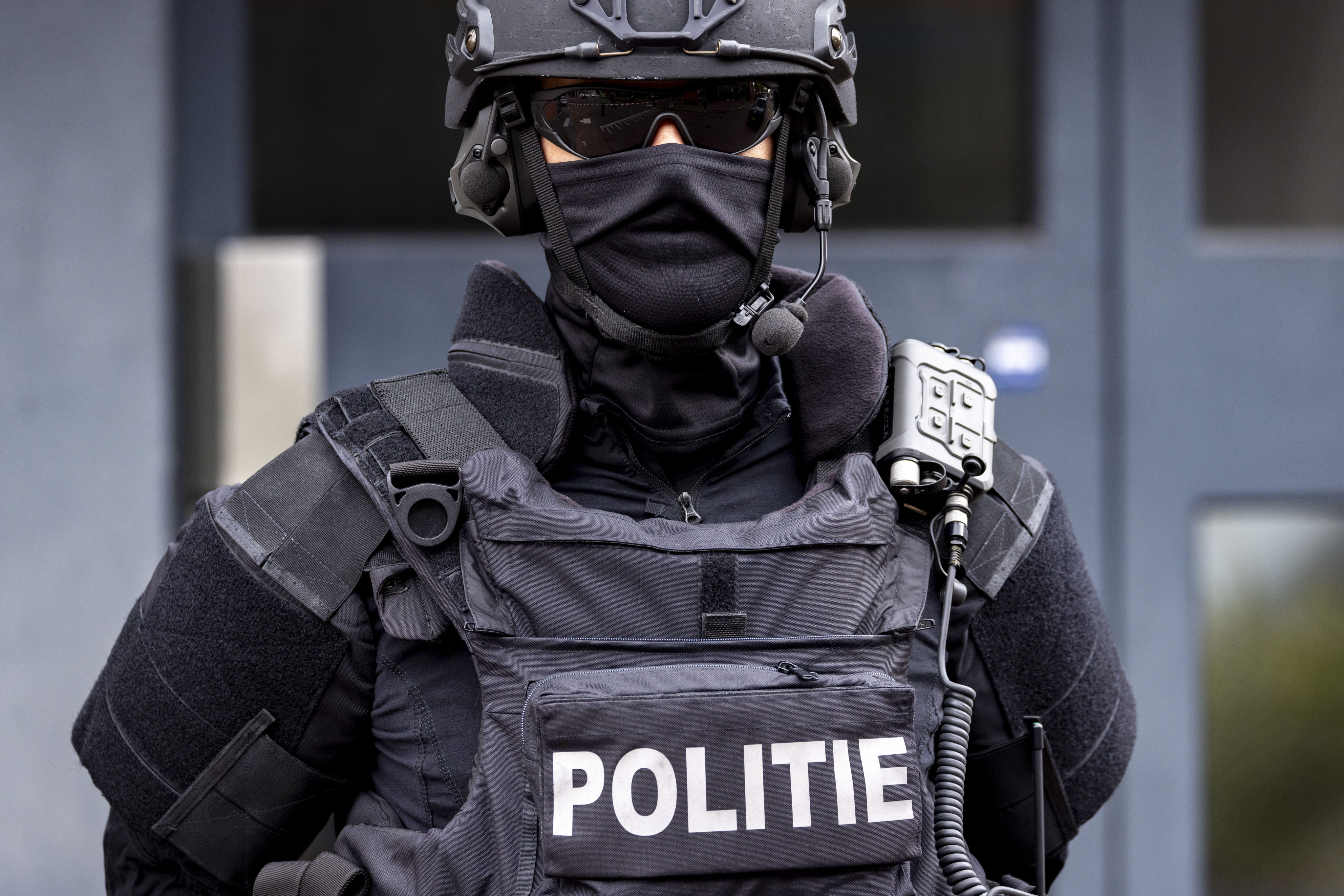 A police officer from a Dutch special unit. Hackers gained access to the contact details of police staff in the Netherlands. File photo: dpa