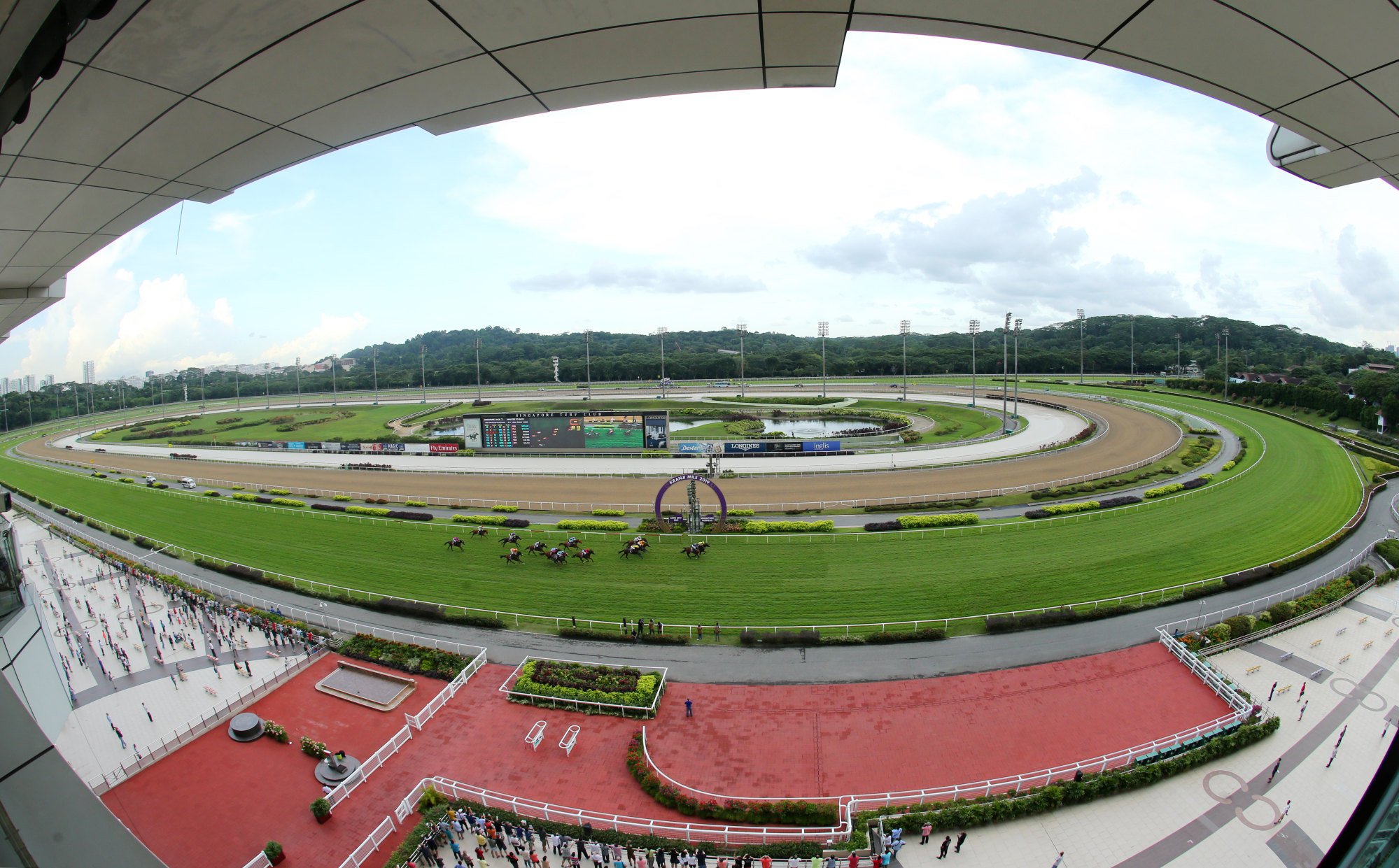 Kranji racecourse will be redeveloped.