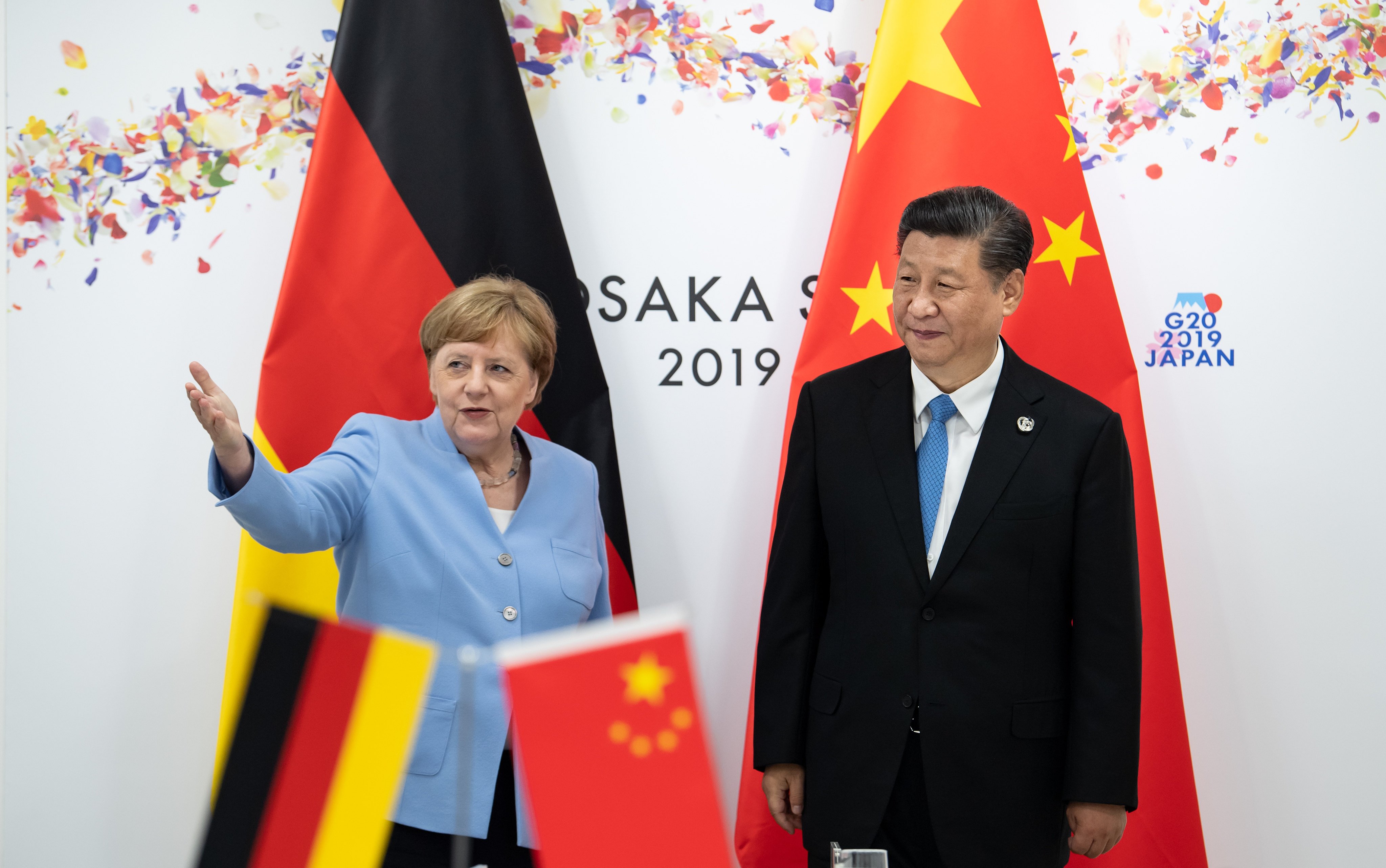 Former German chancellor Angela Merkel was considered more open to engagement with China than many of her European counterparts. Photo: DPA