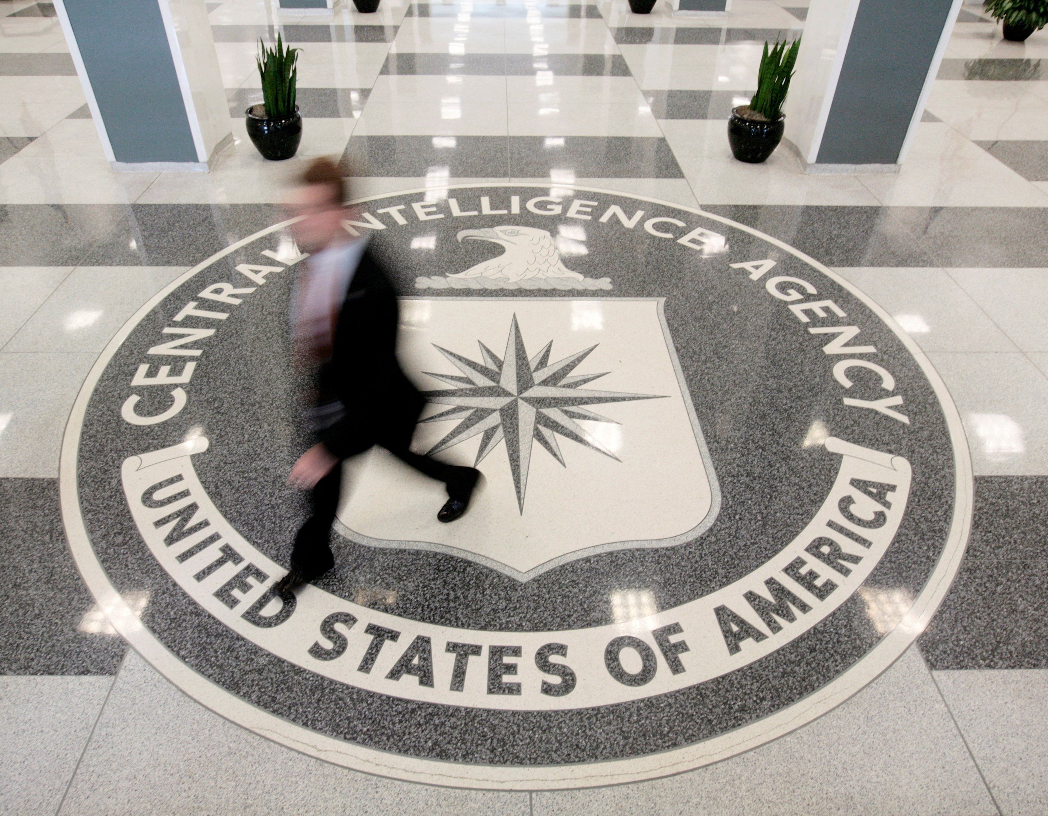 The CIA seal at agency headquarters in Langley, Virginia. On Wednesday, the agency began an online recruitment drive for Chinese, North Korean and Iranian informants. Photo: Reuters