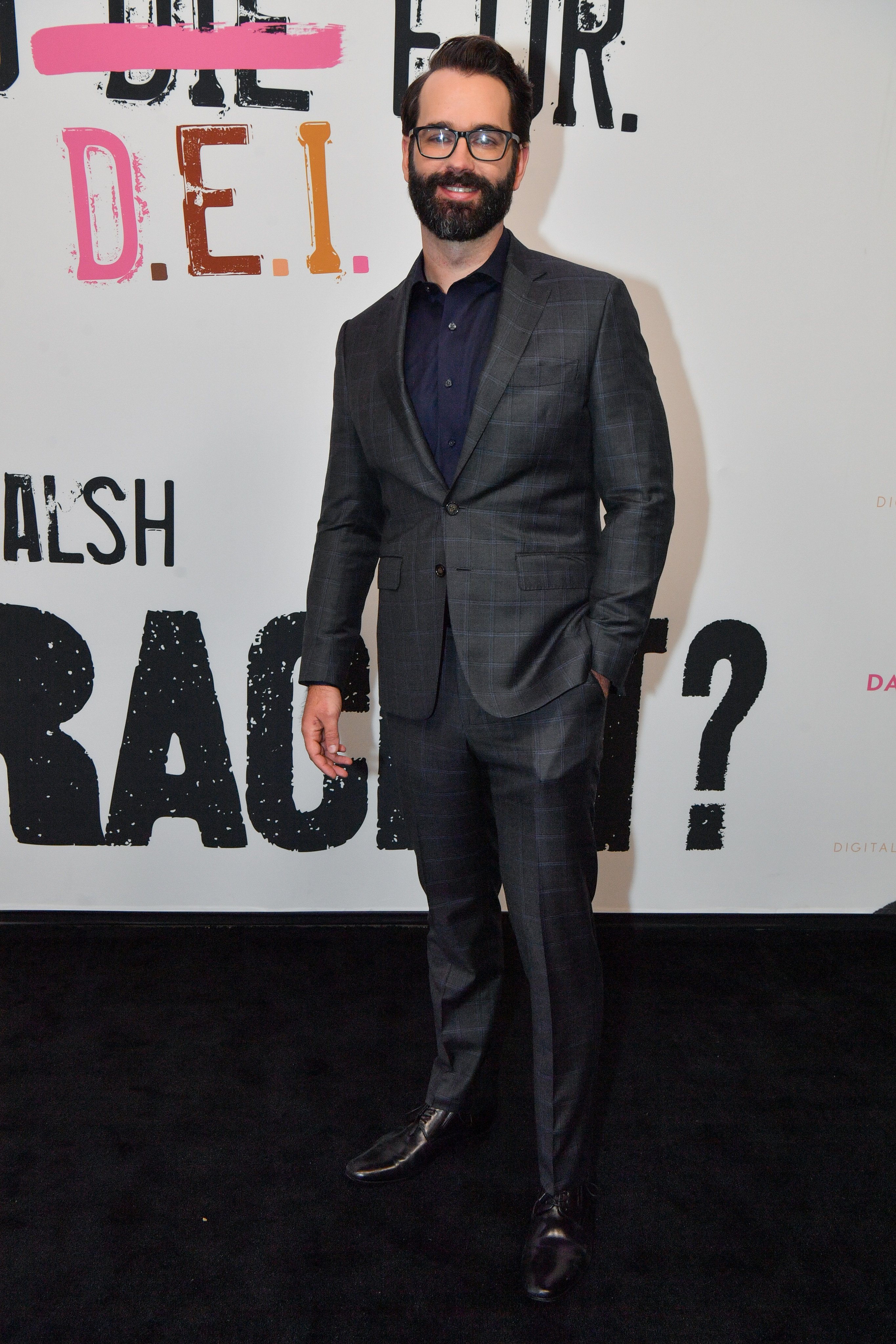 Matt Walsh arrives at the Am I Racist? premiere in Nashville, Tennessee. Photo: Getty Images